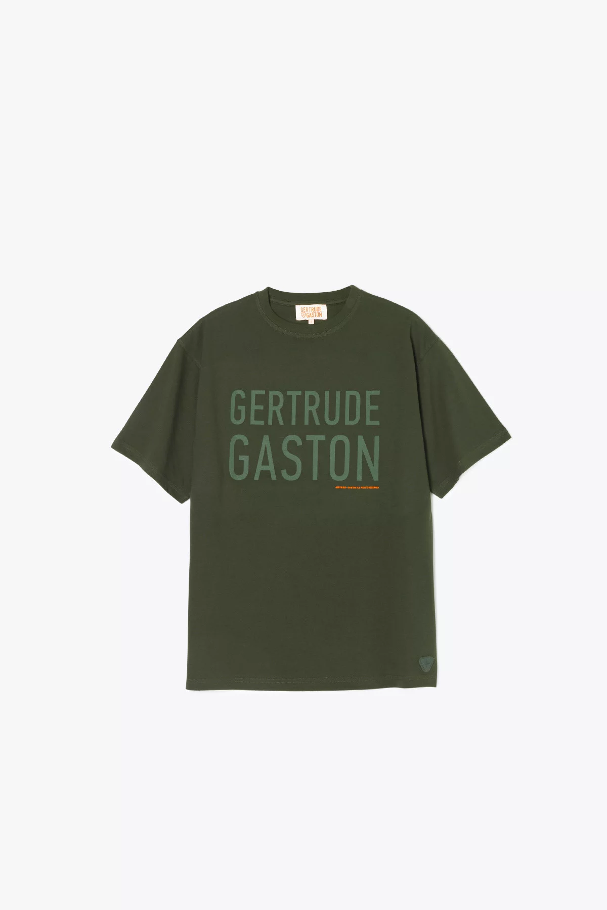 Leopold round neck T-shirt Kaki GertrudeGaston