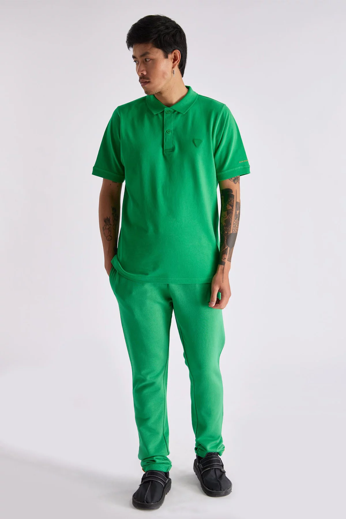 Unisex cotton jogging suit Noemie Green