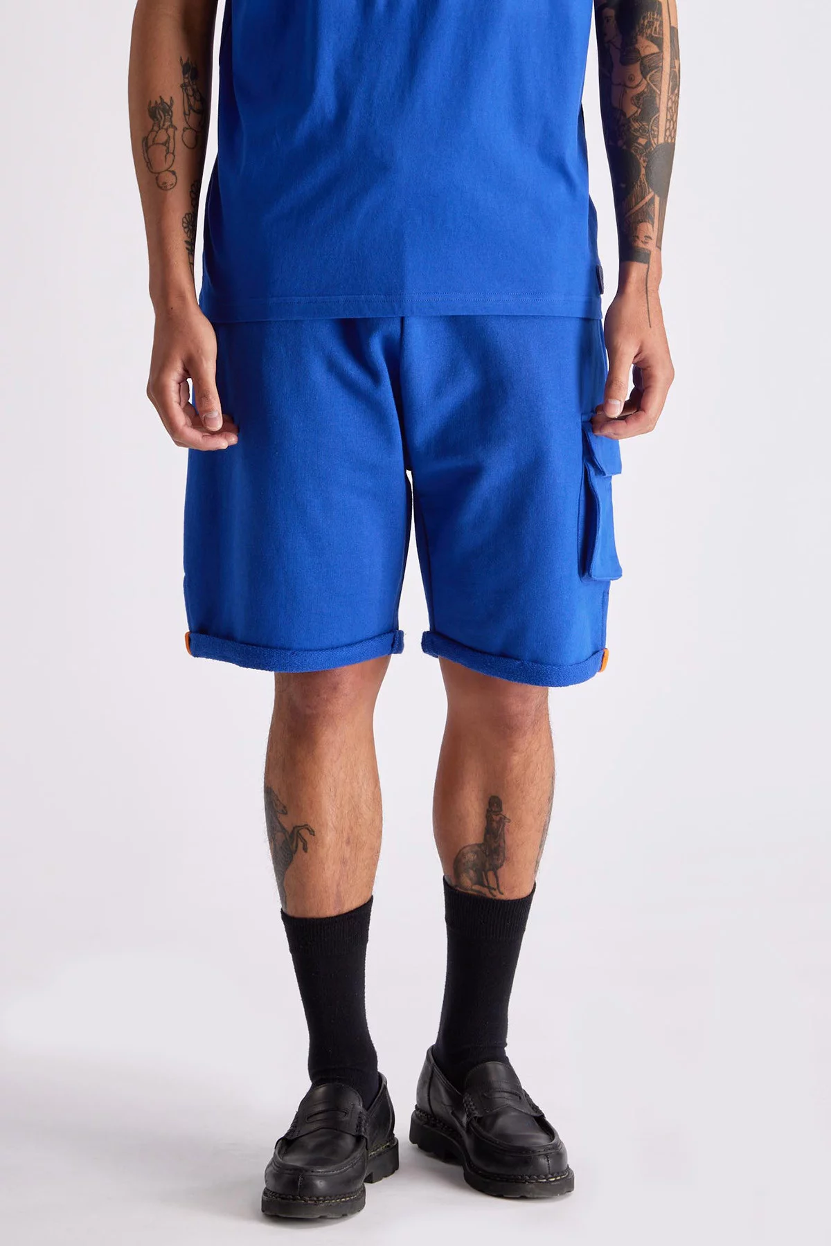Fleece cargo shorts Ivan