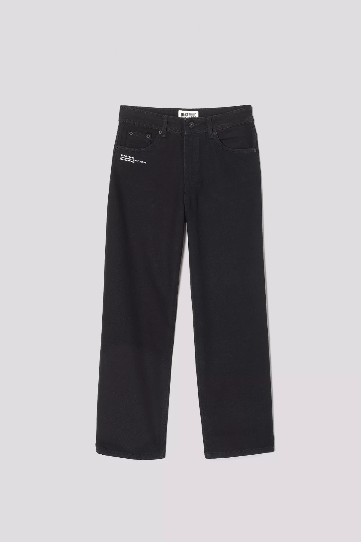 Straight cut jeans Etoile Black