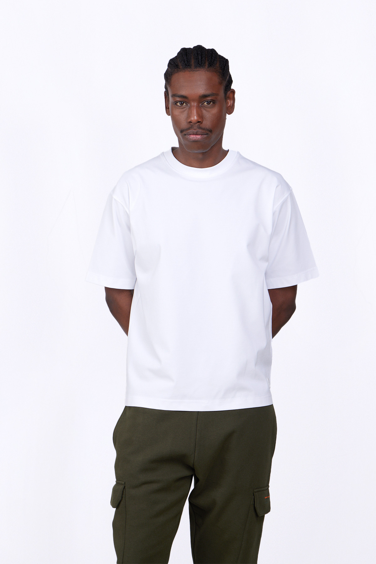 T-shirt col rond coupe...
