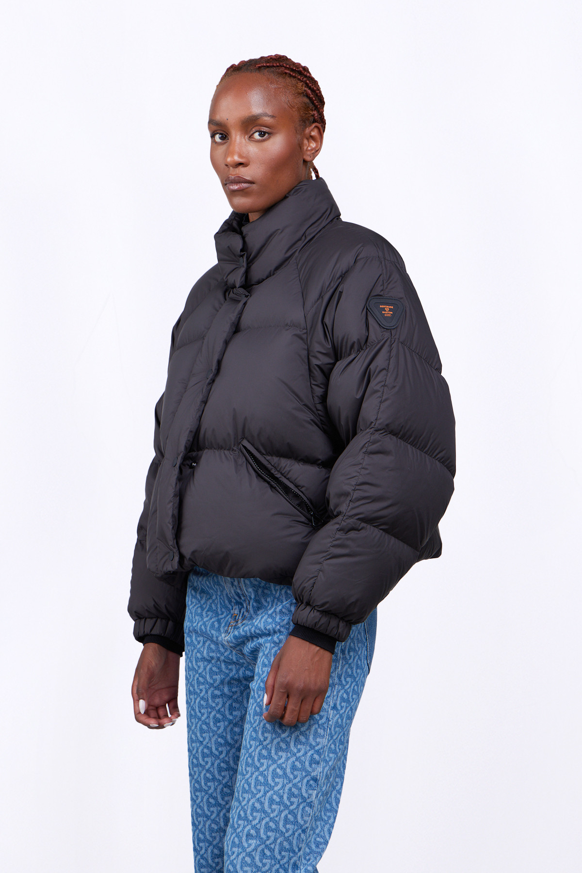 Short puffer jacket...