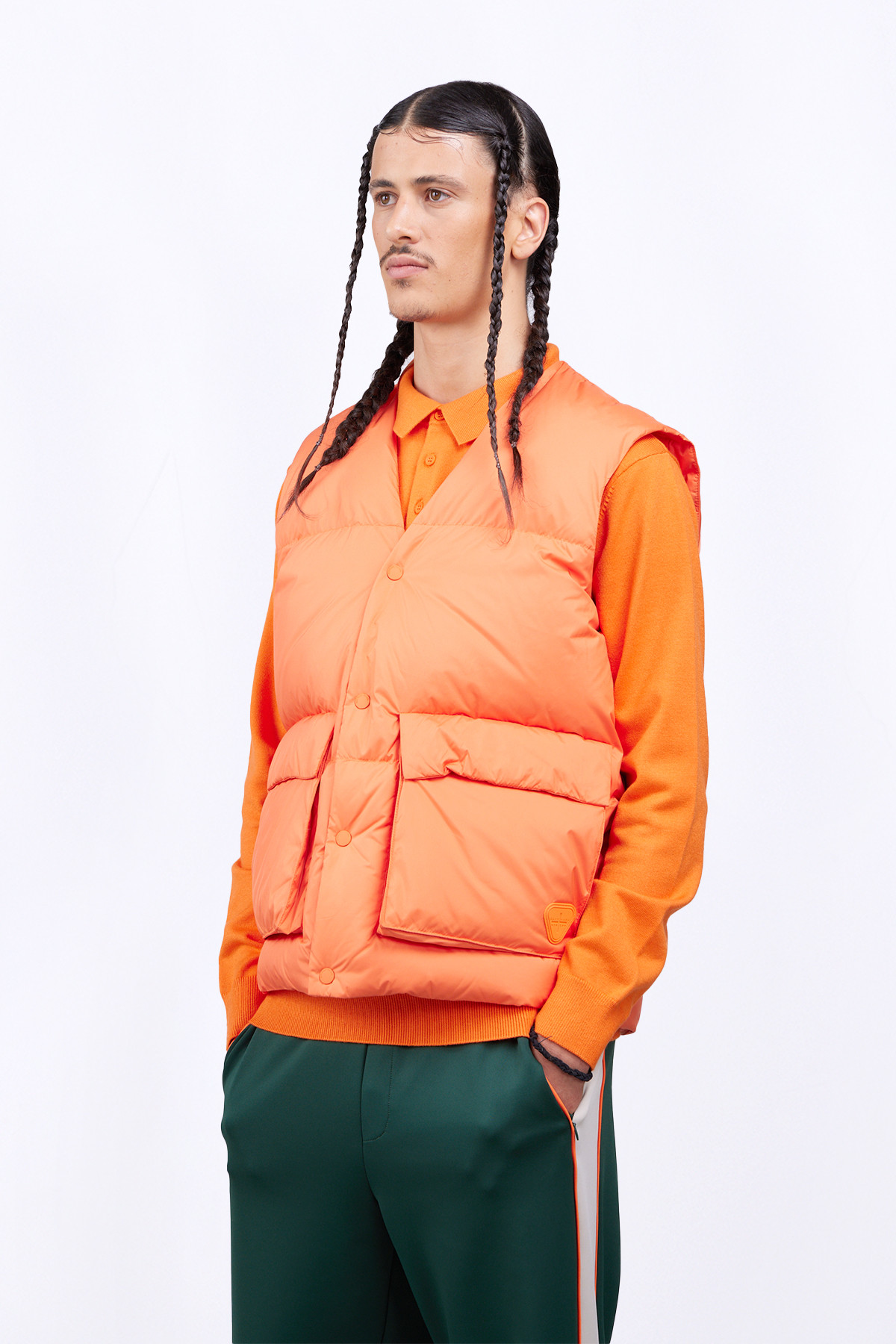Joseph Orange V-neck unisex...