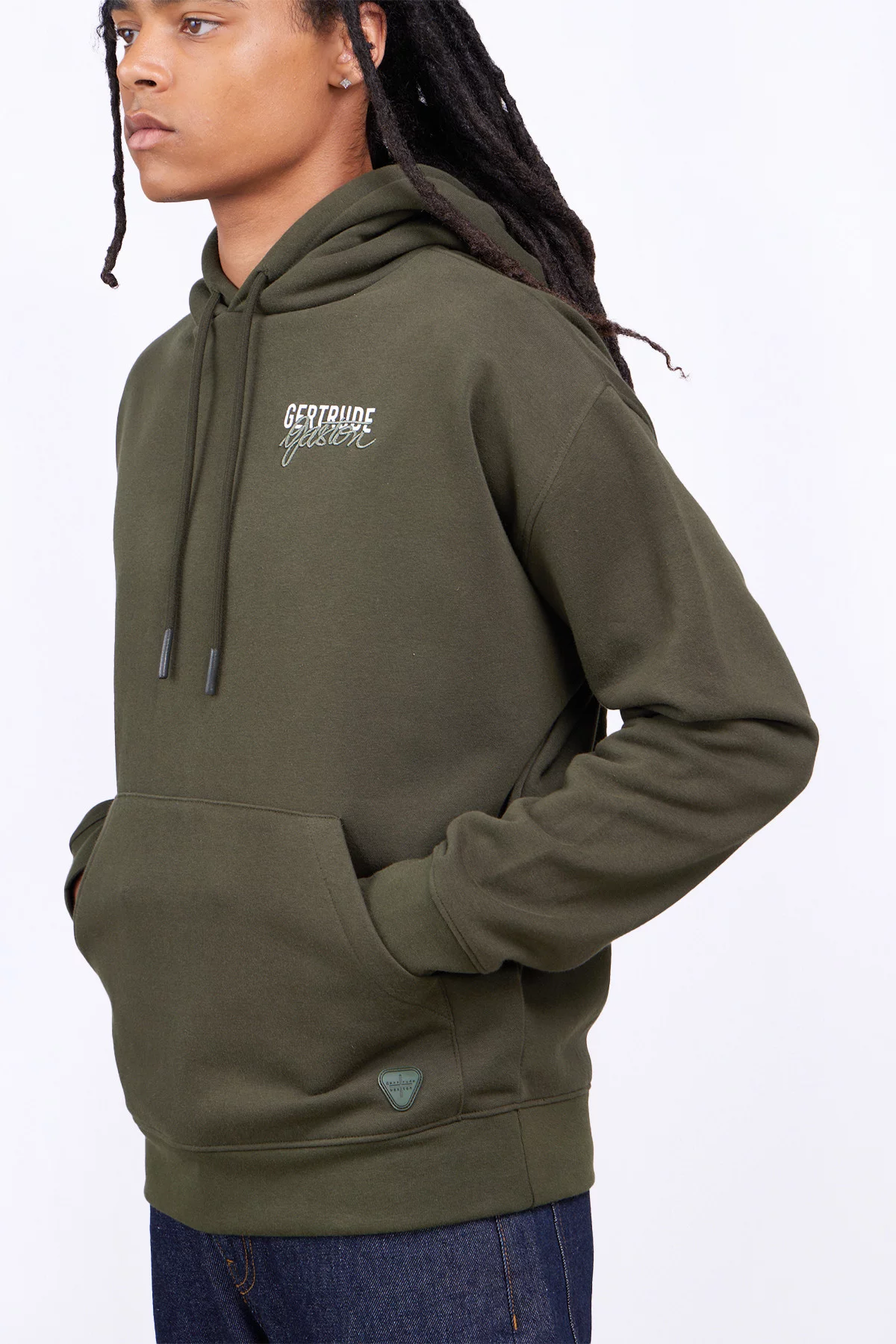 Khaki green sales hoodie