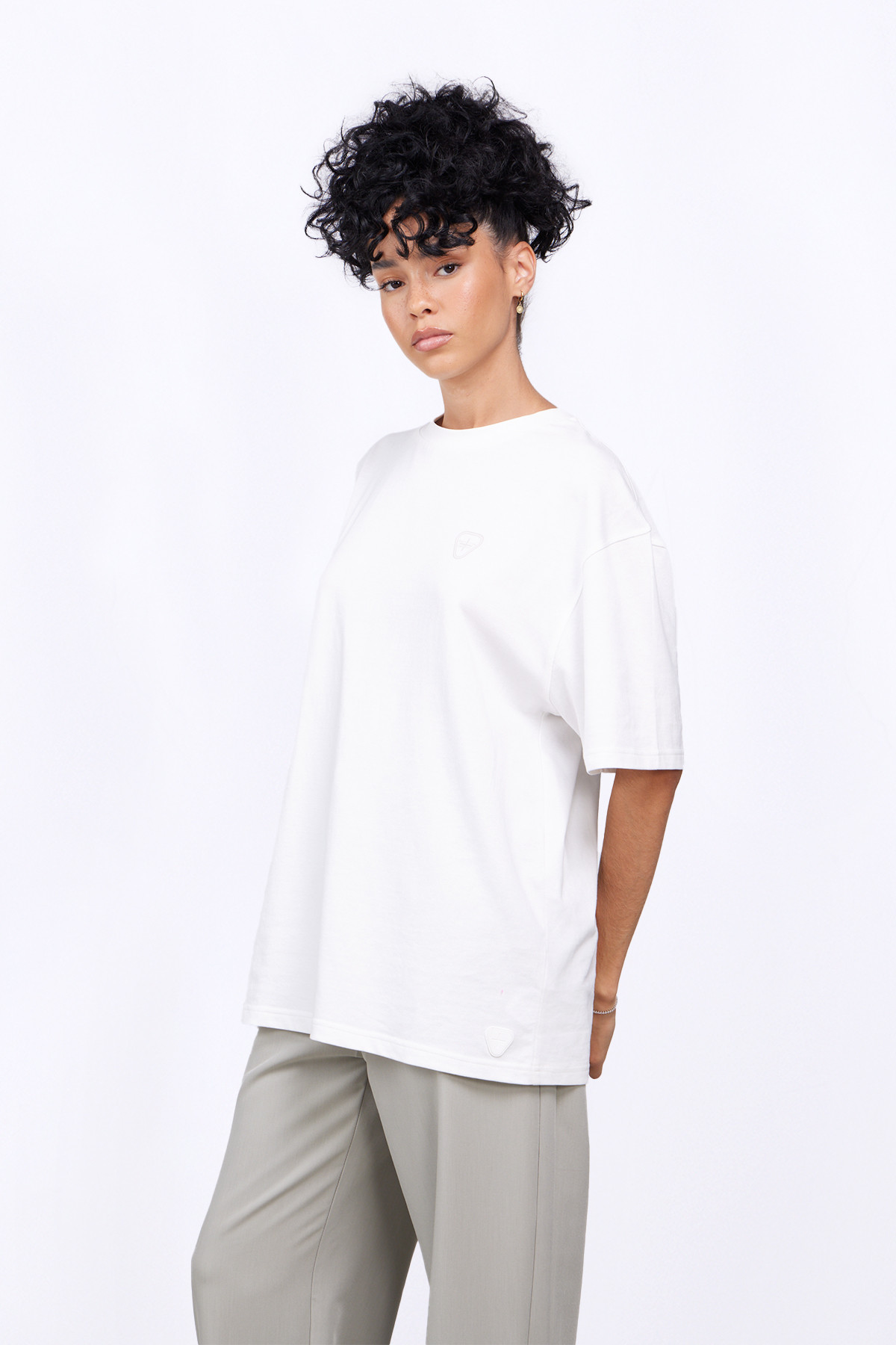 Leonce Twisted Optic White...