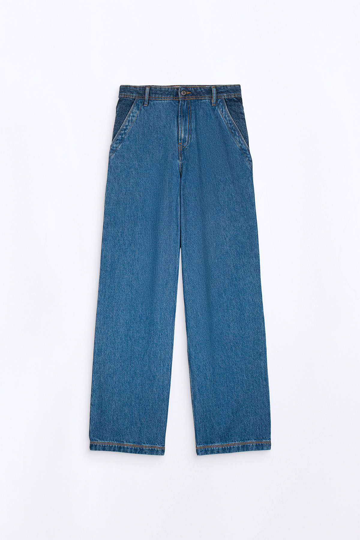 Jeans fare taille haute...