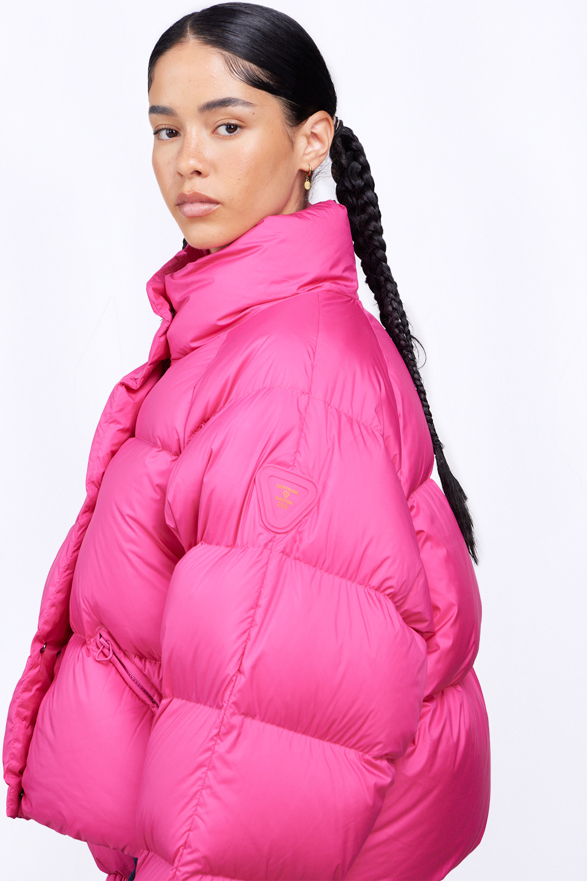 Short puffer jacket...