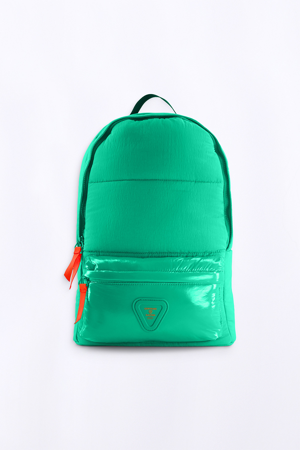 Bi-material quilted...