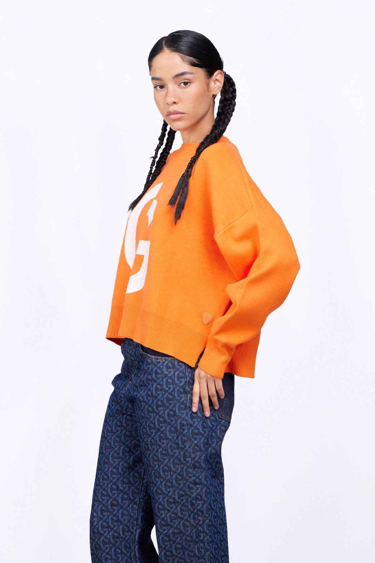 Pull en maille jacquard...