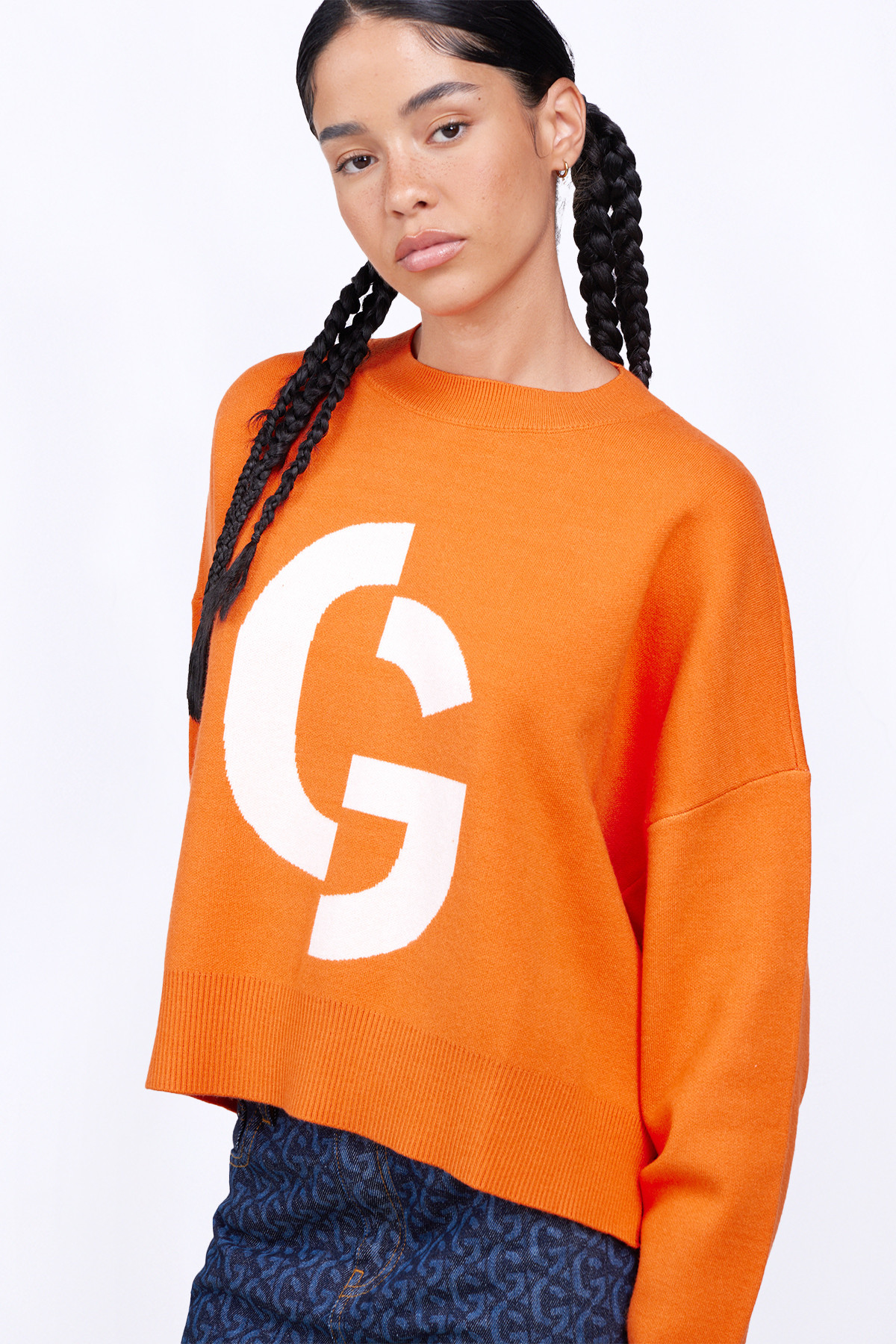 Pull en maille jacquard...