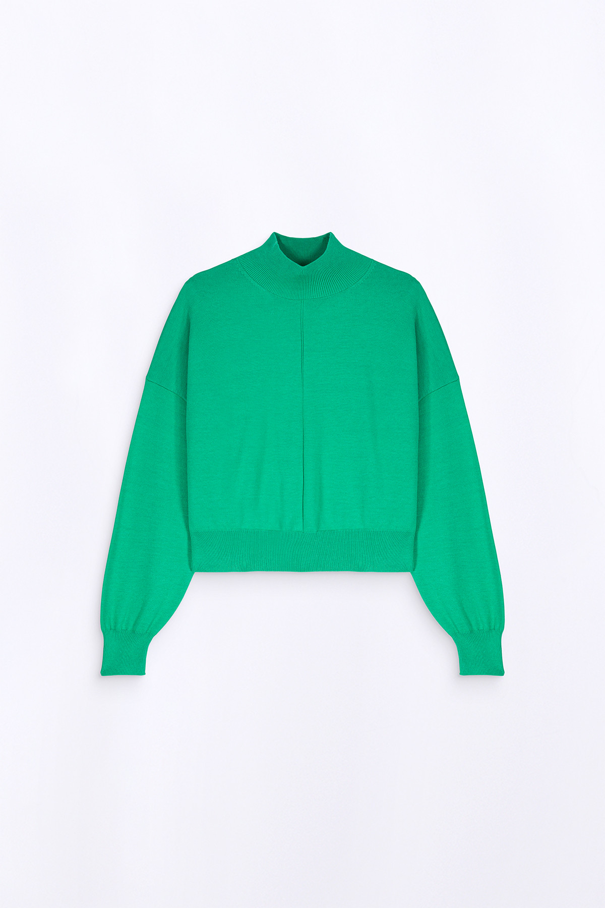 Pull en maille court col...