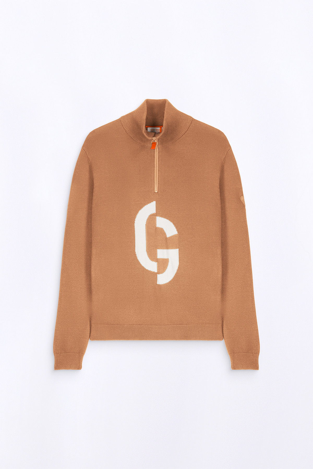 Pull col montant zippé...