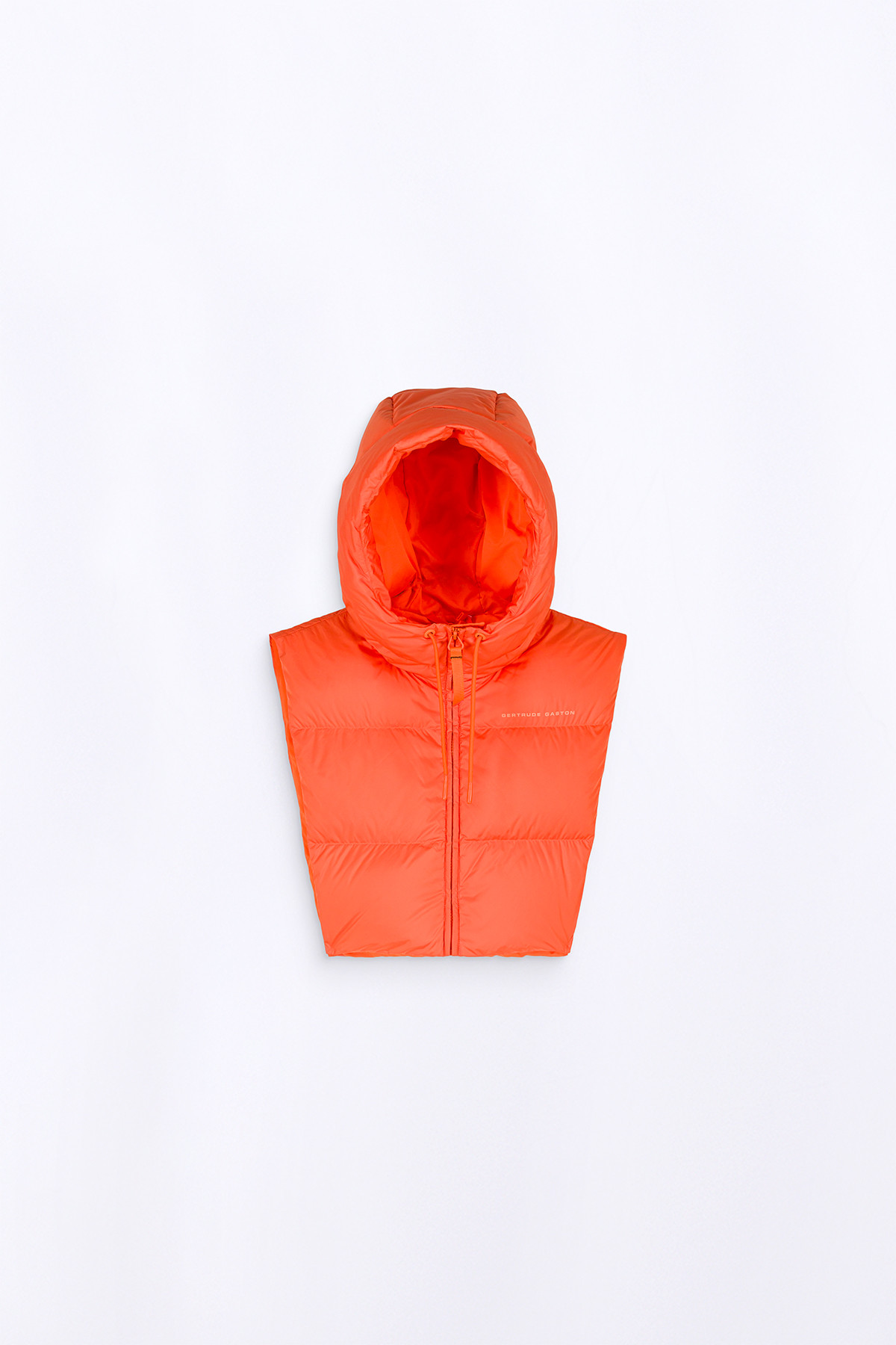 Pocket bib-hood Betsy Orange