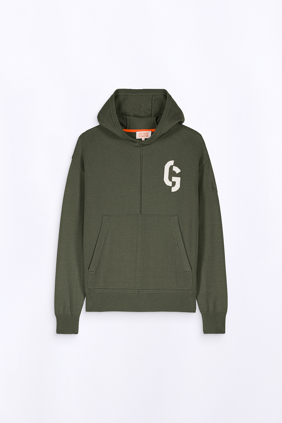 Philip Khaki loose-fitting...