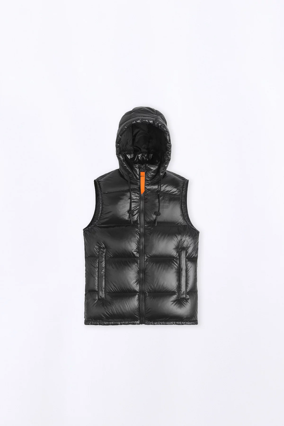 Sleeveless down jacket...