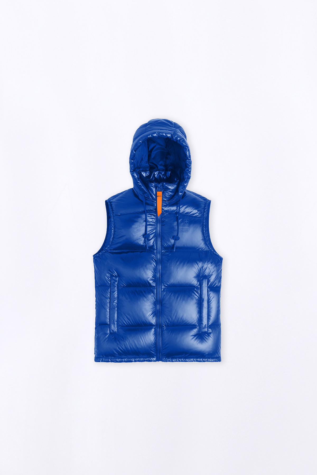 Sleeveless down jacket...