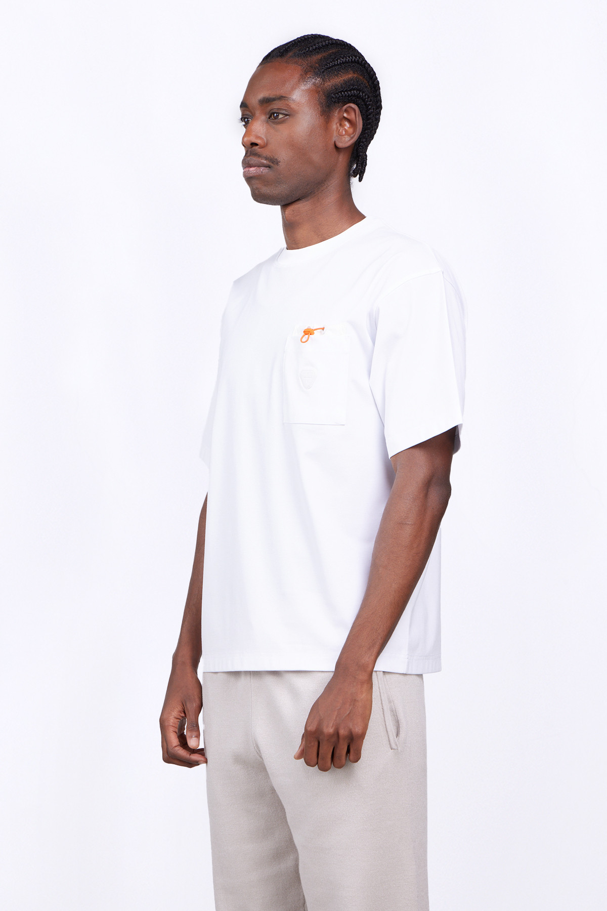 T-shirt with chest patch...