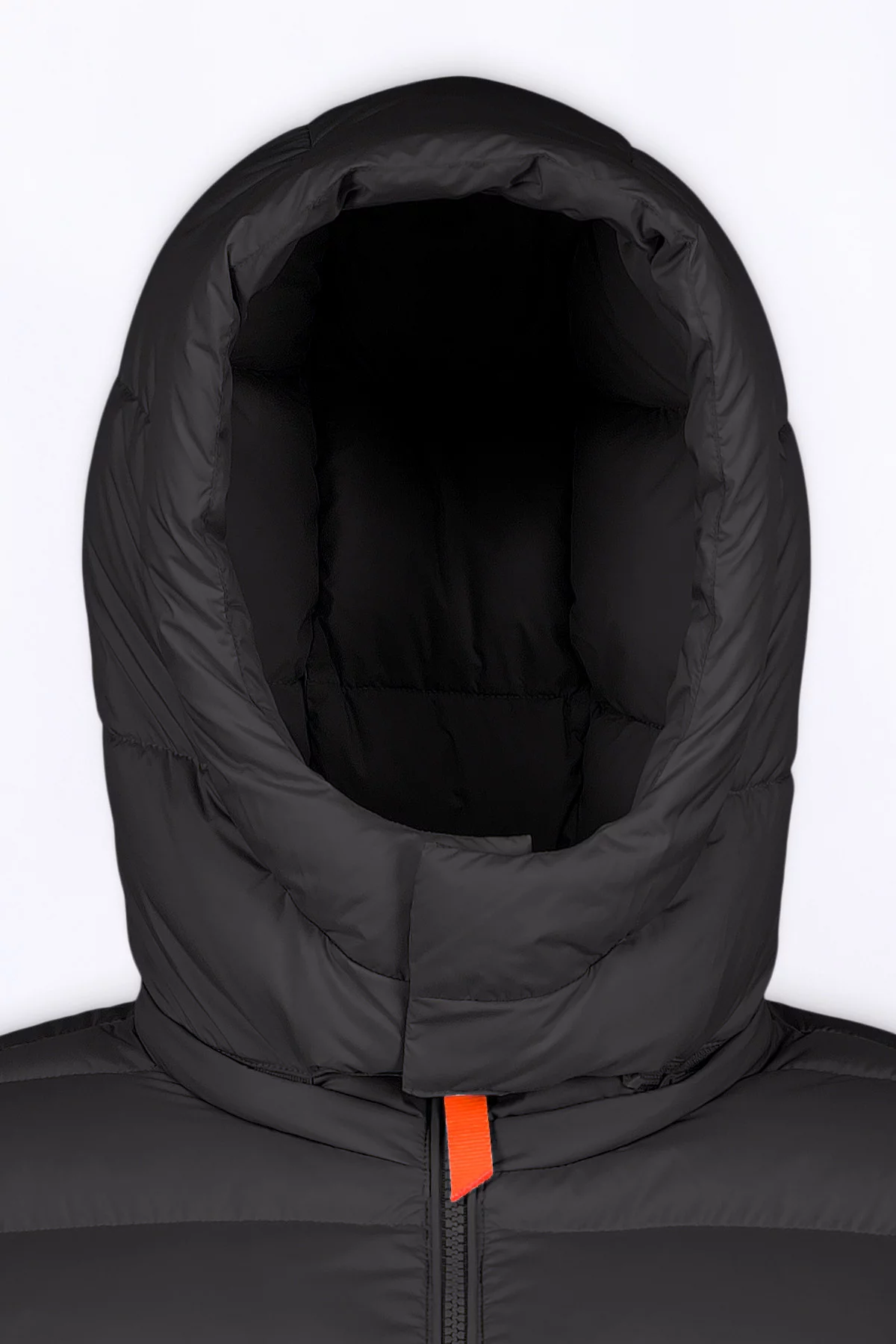 Lightweight slim fit down jacket France Black