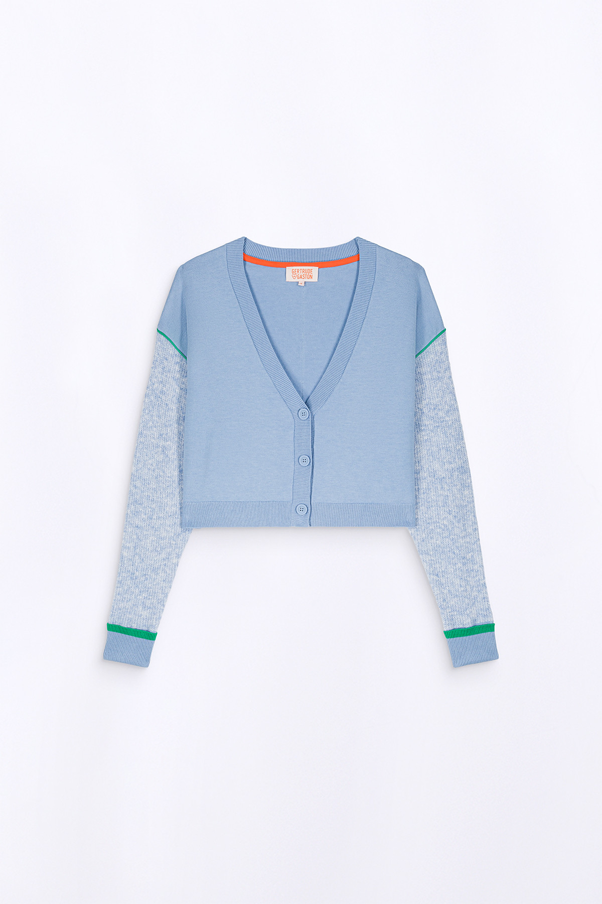 Gilet ample bi-matière...