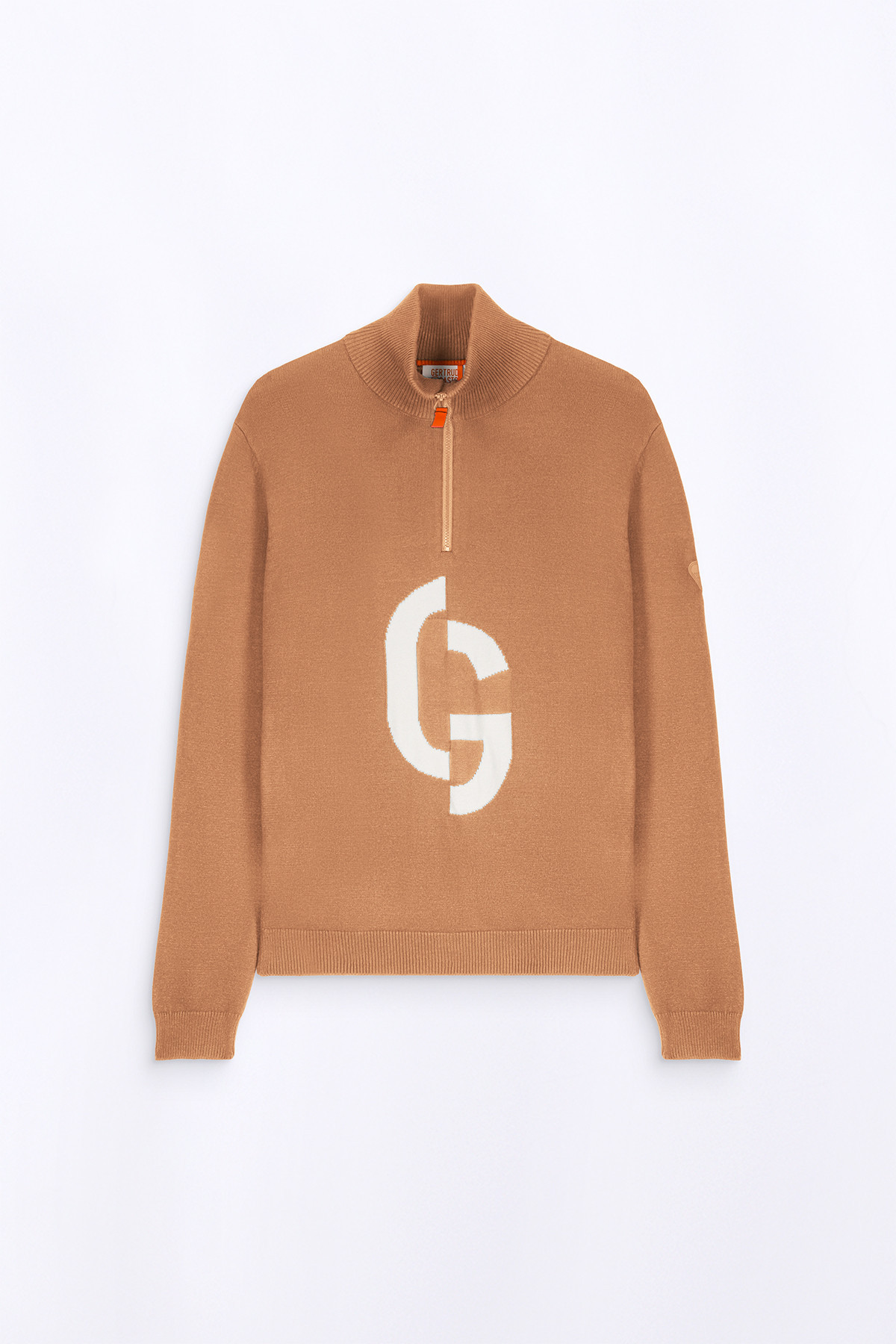 Pull col montant zippé...