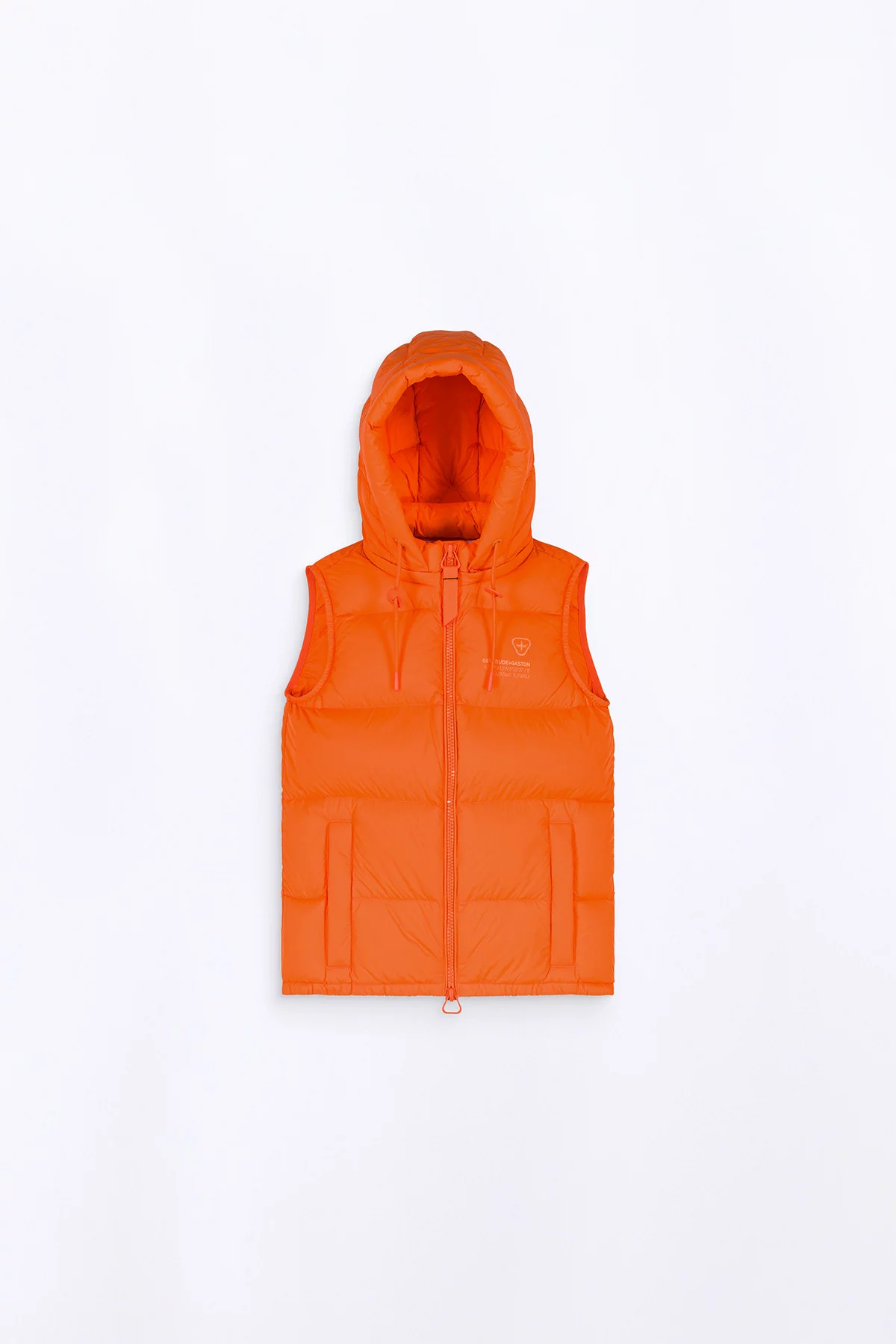 Sleeveless down jacket...