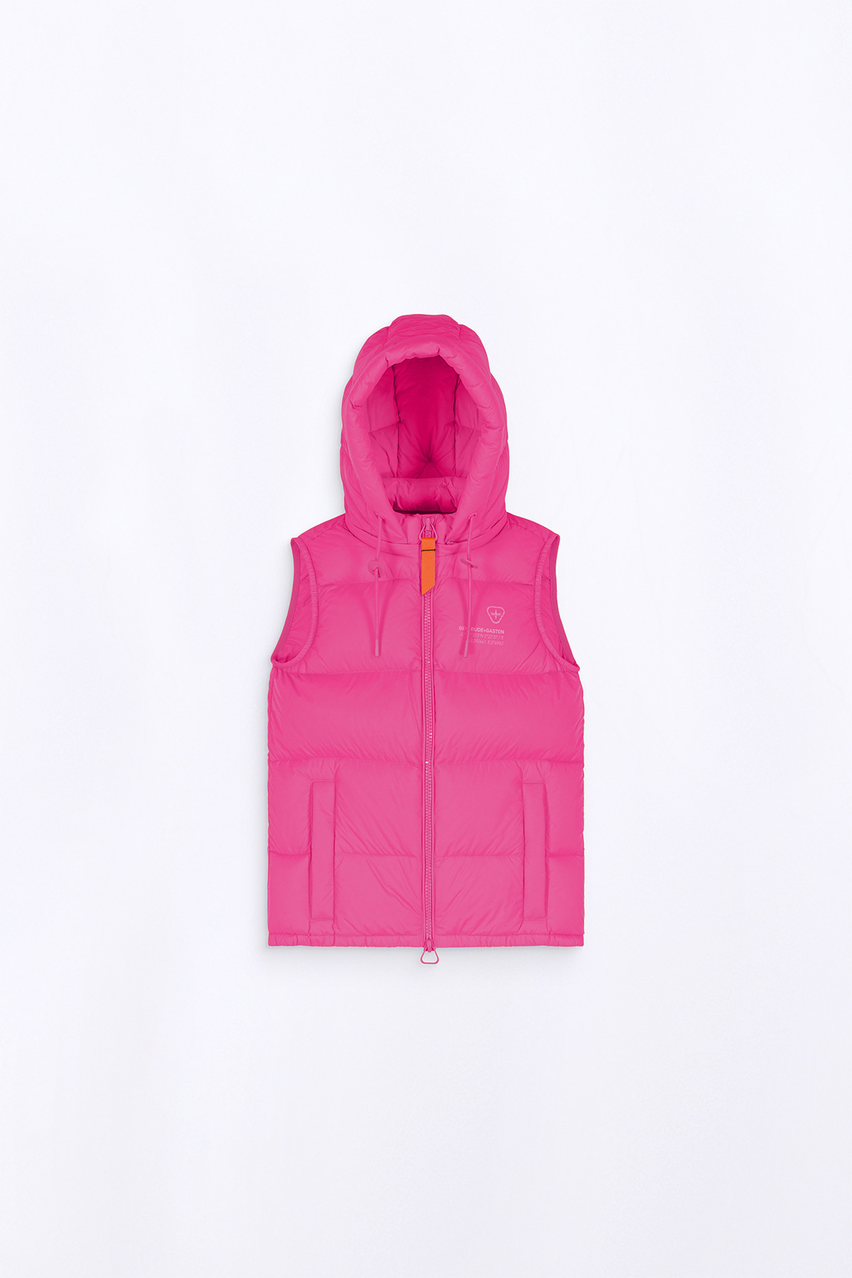 Sleeveless down jacket...