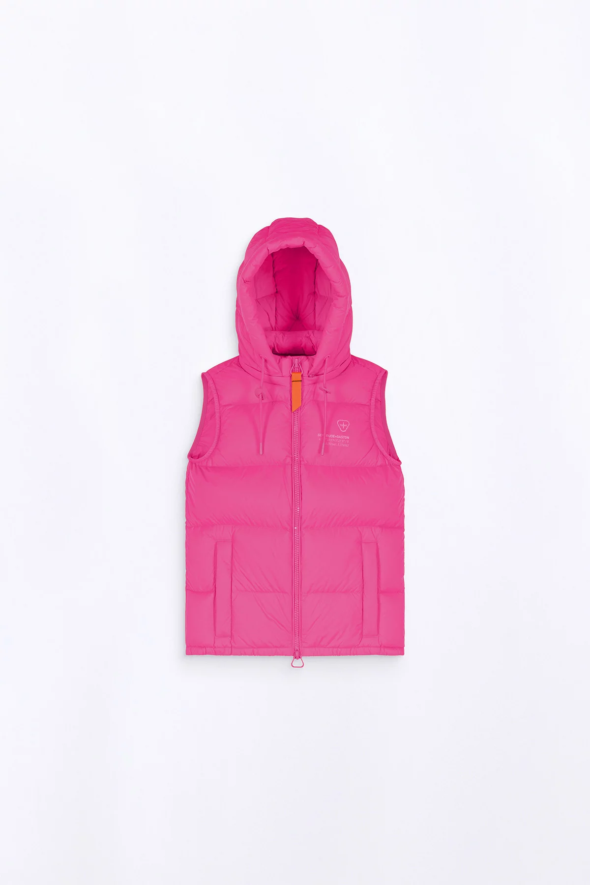 Sleeveless down jacket...