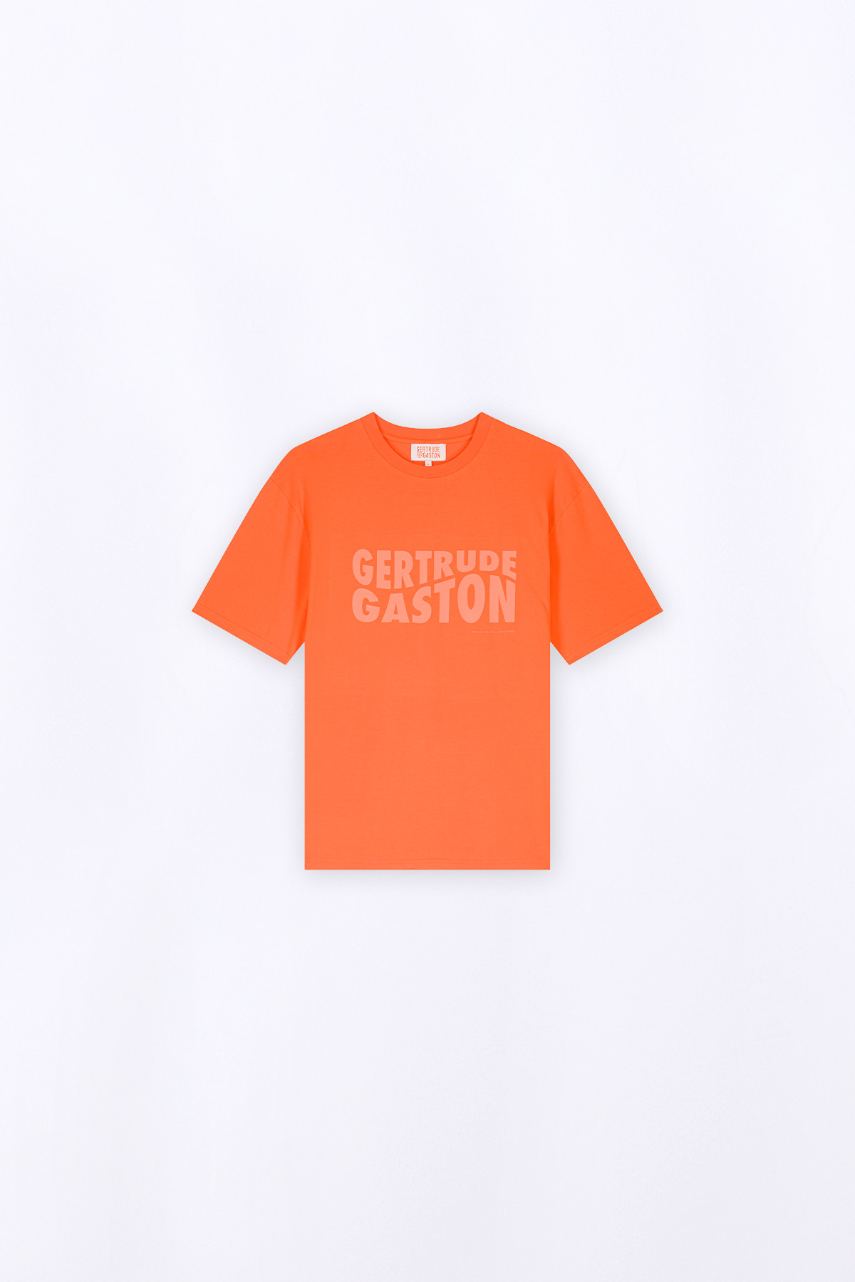 T-shirt with chest print by...
