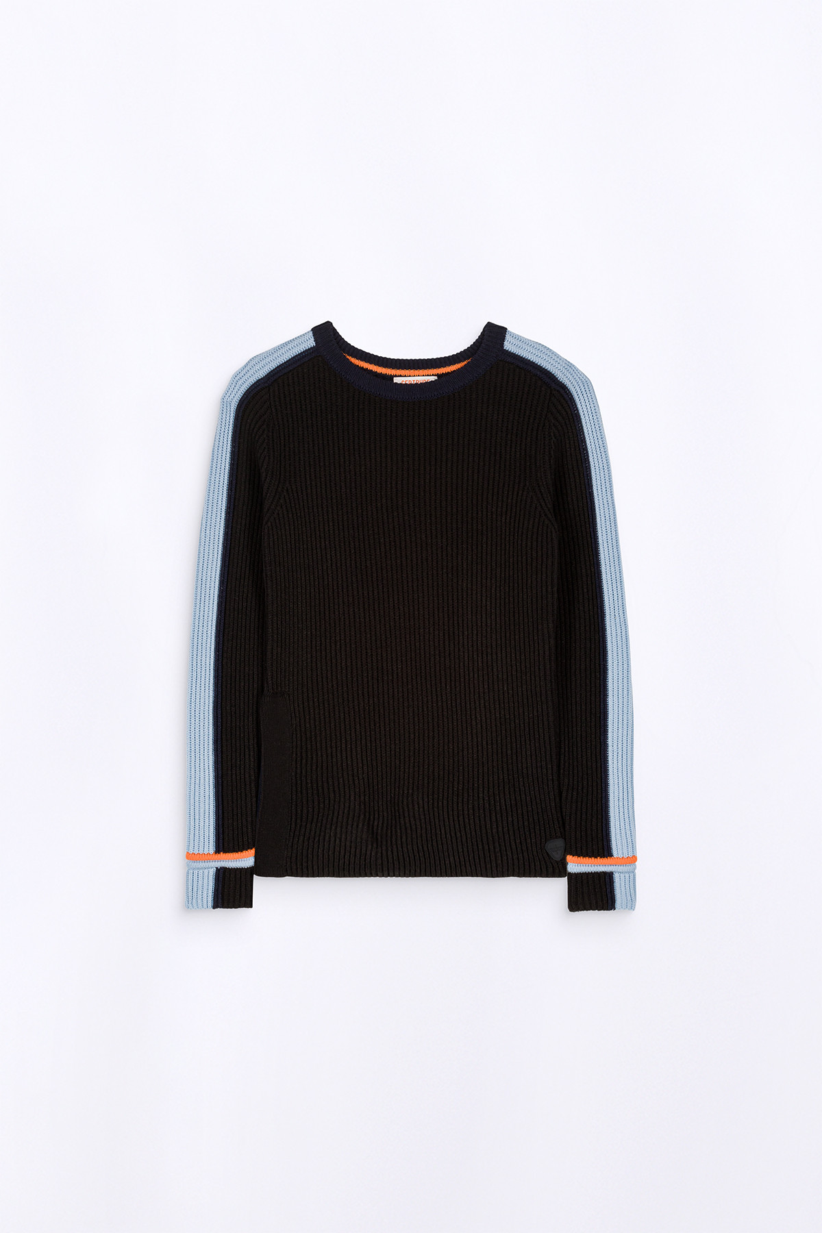 Pull long ajusté en maille...