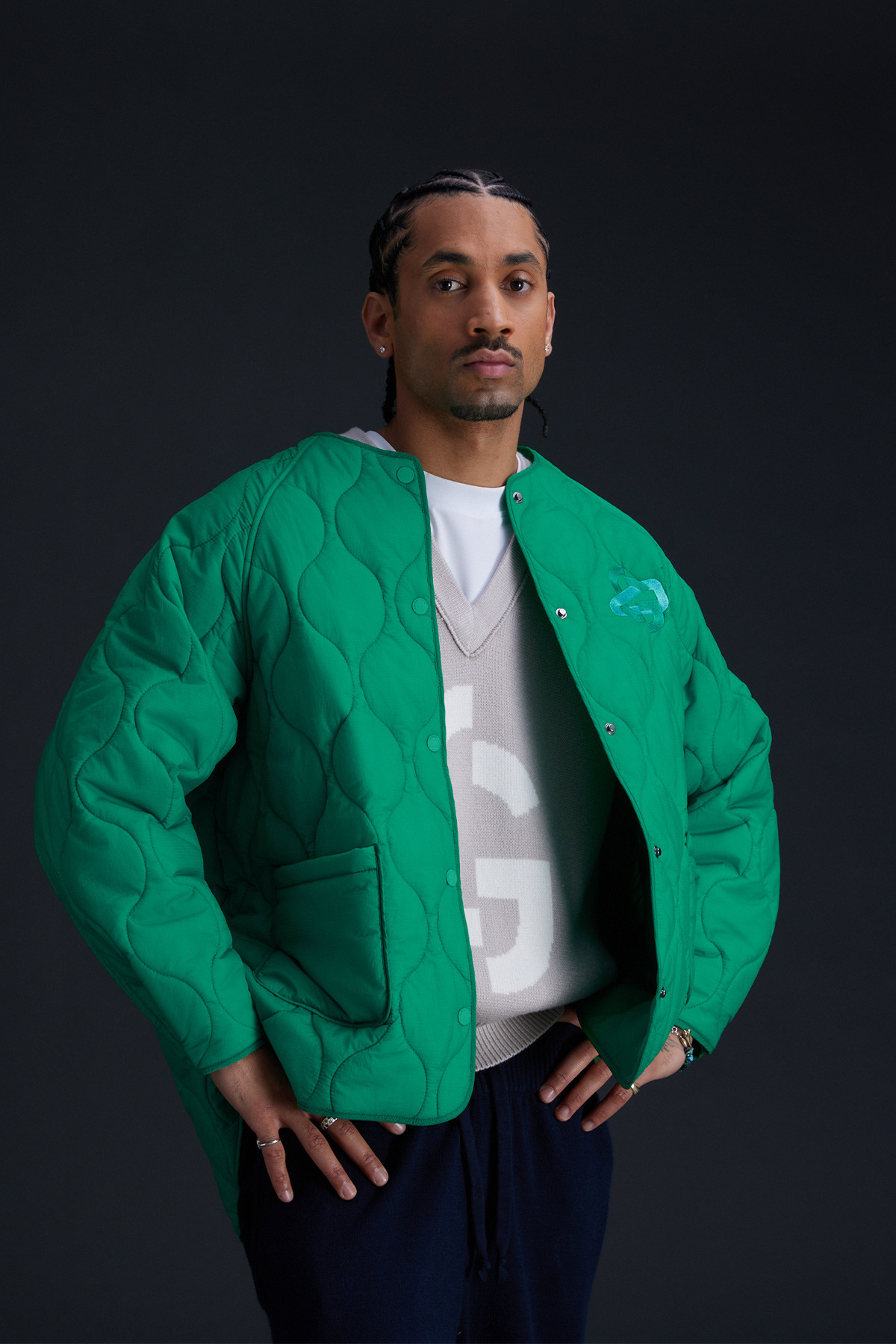 Veste matelassée oversize...