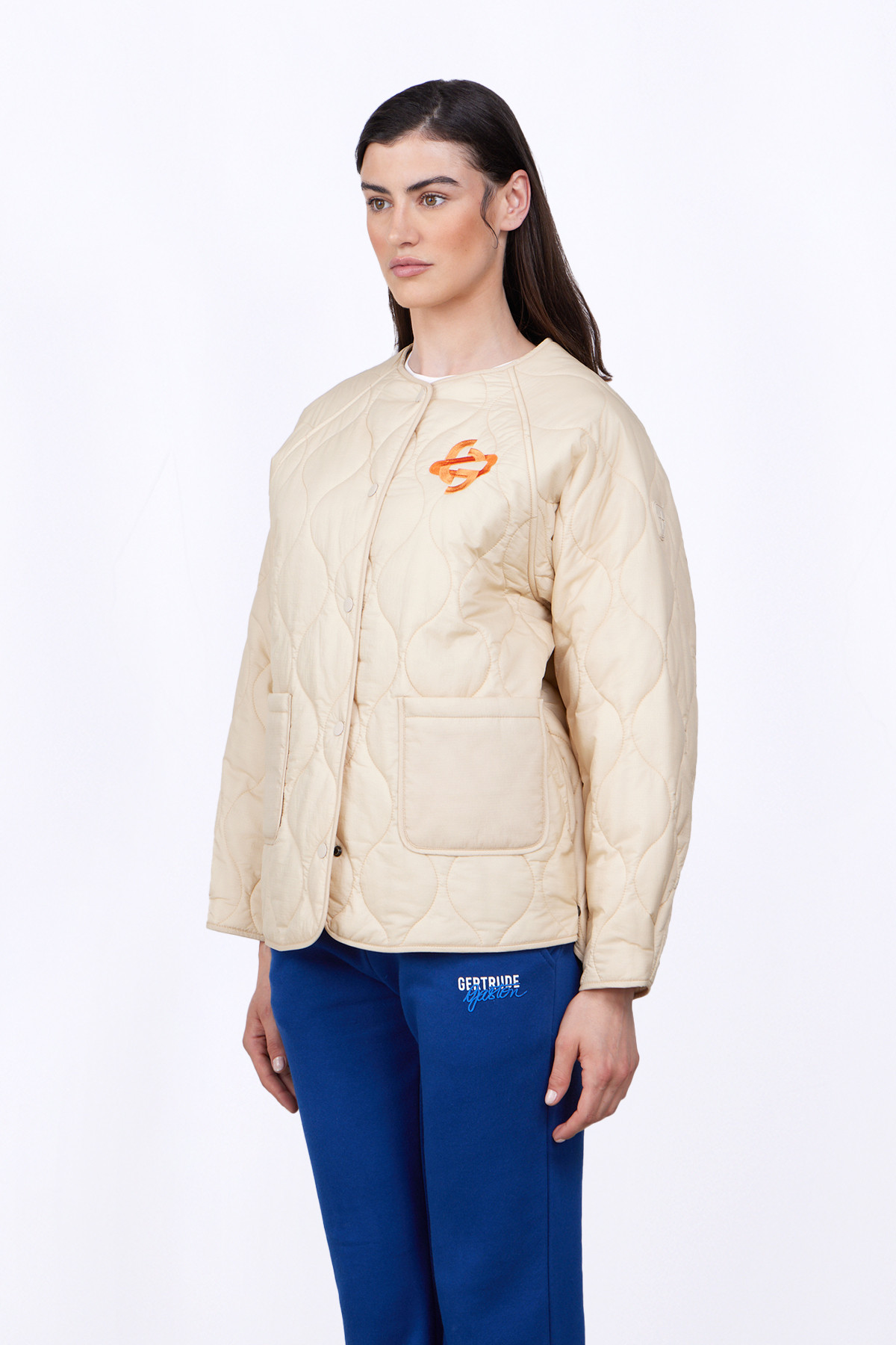 Juliette oversized quilted...