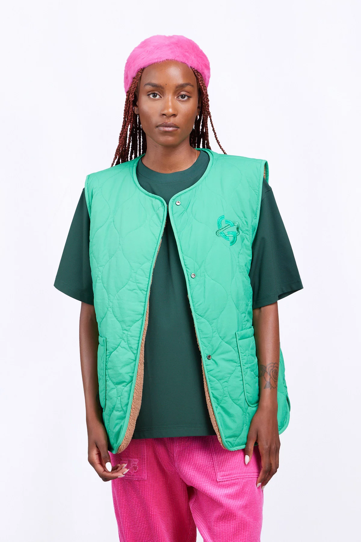 Gilet sans manches...