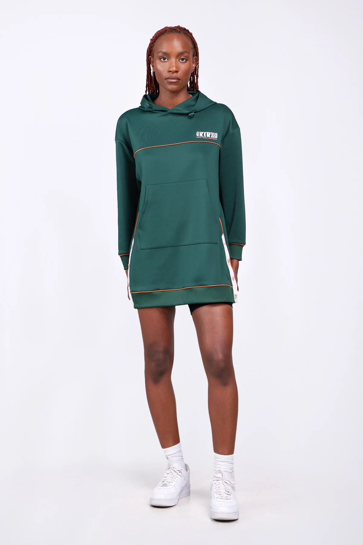 Robe sweat a capuche coupe ample Gloria