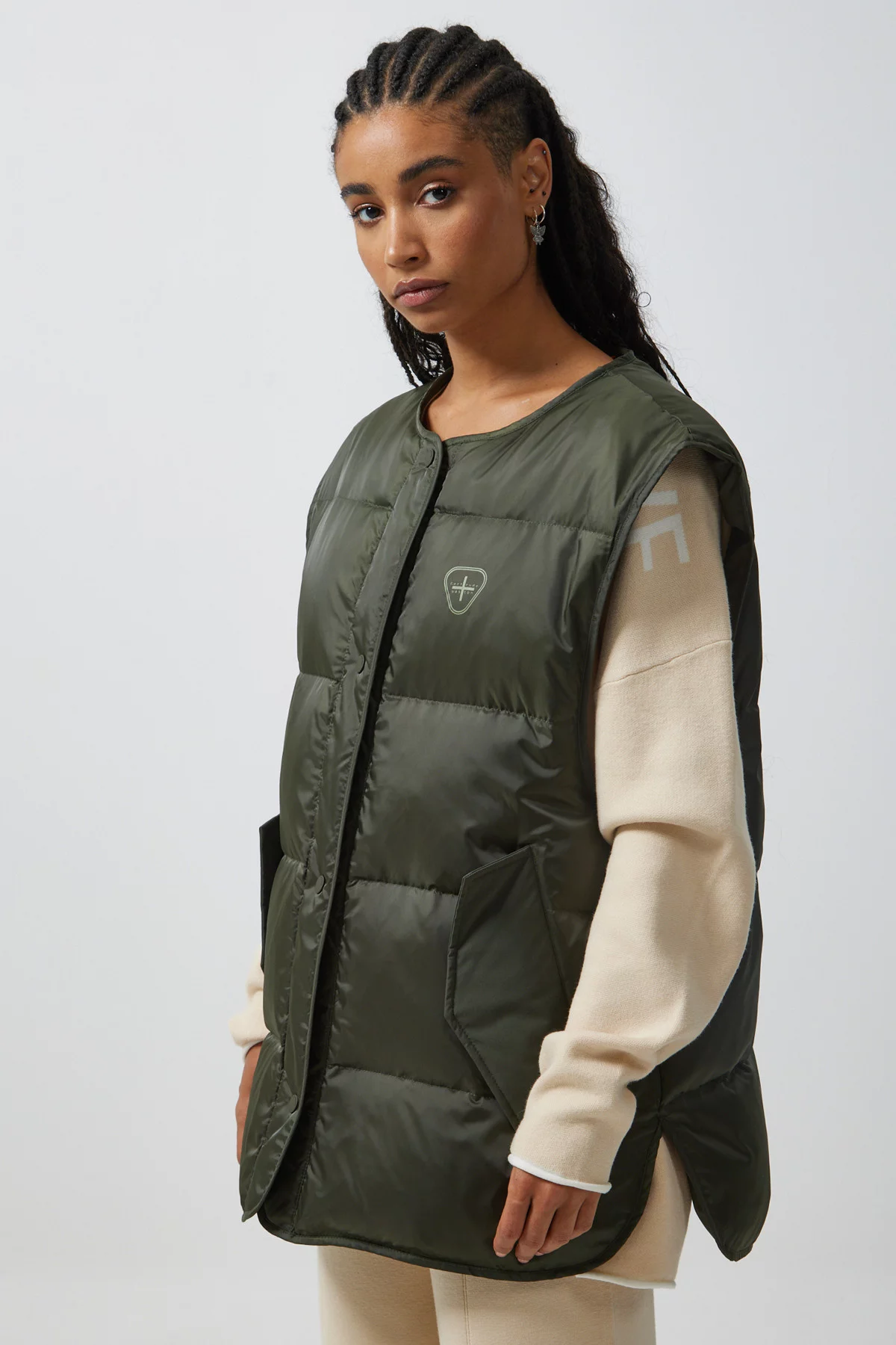 Maiwenn long parka Kaki