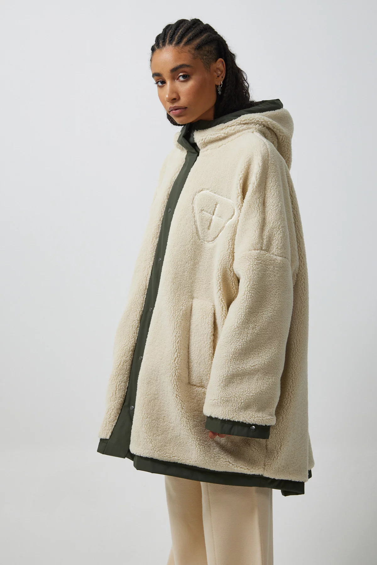 Maiwenn long parka Kaki