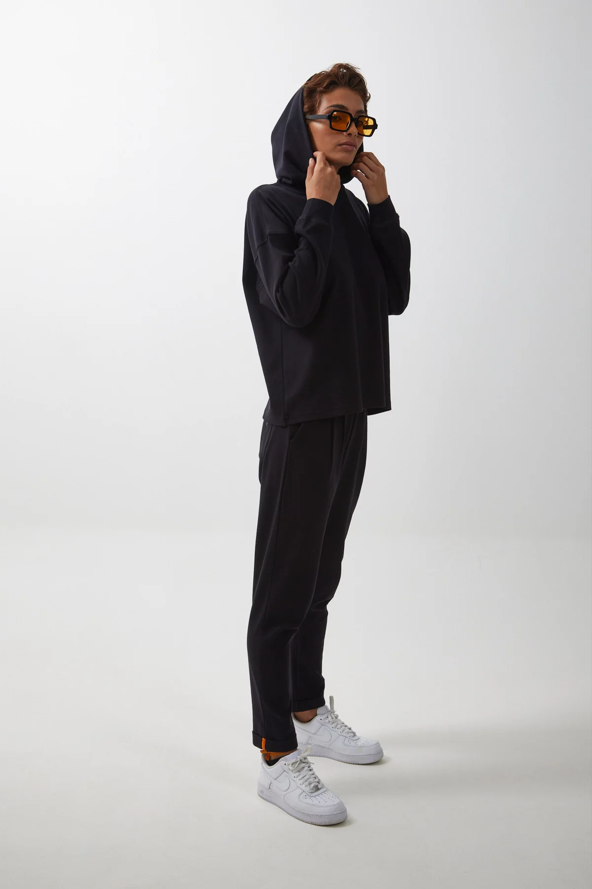 Elodie long sleeve T-shirt Black