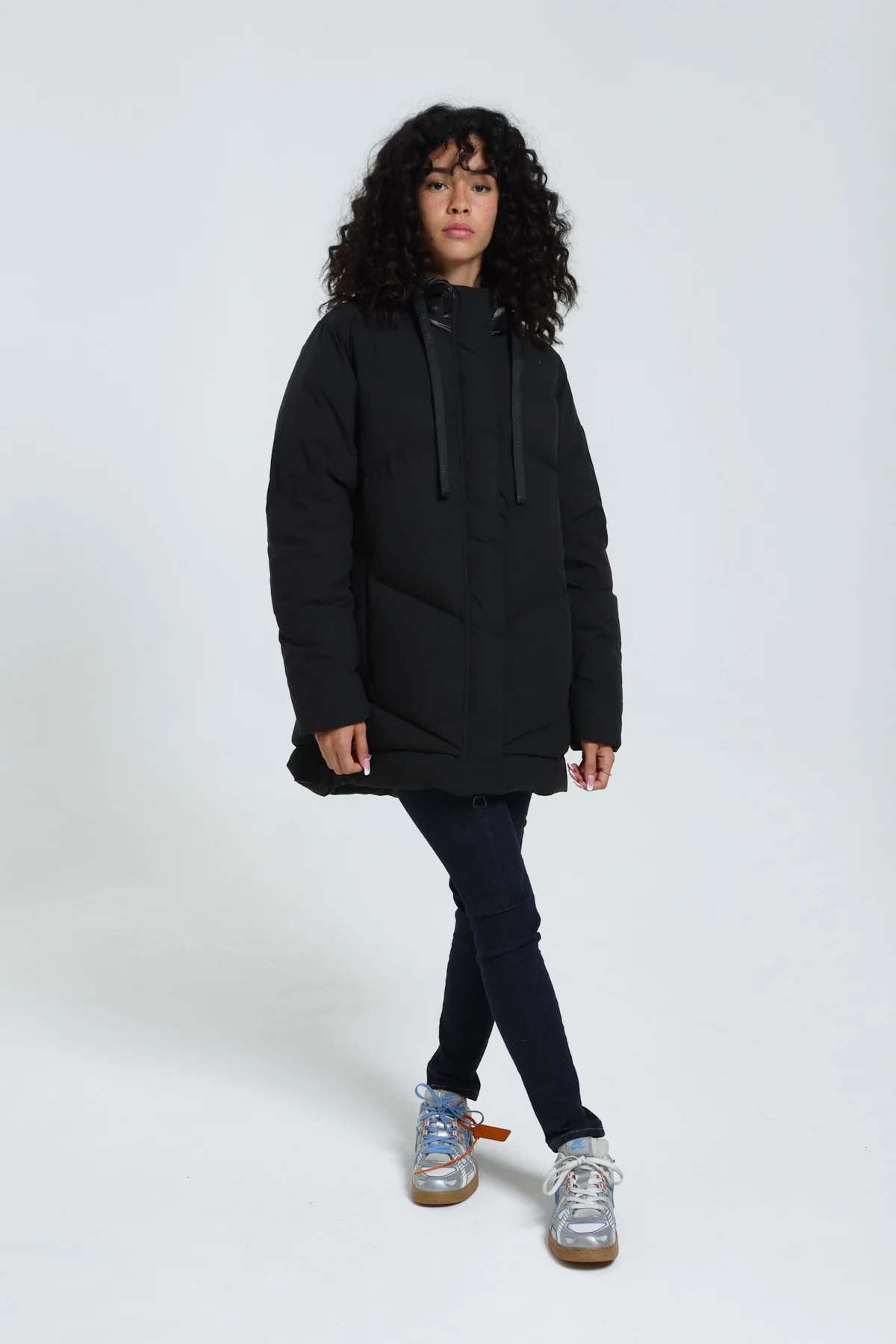 Doudoune mi-longue Marinette Black