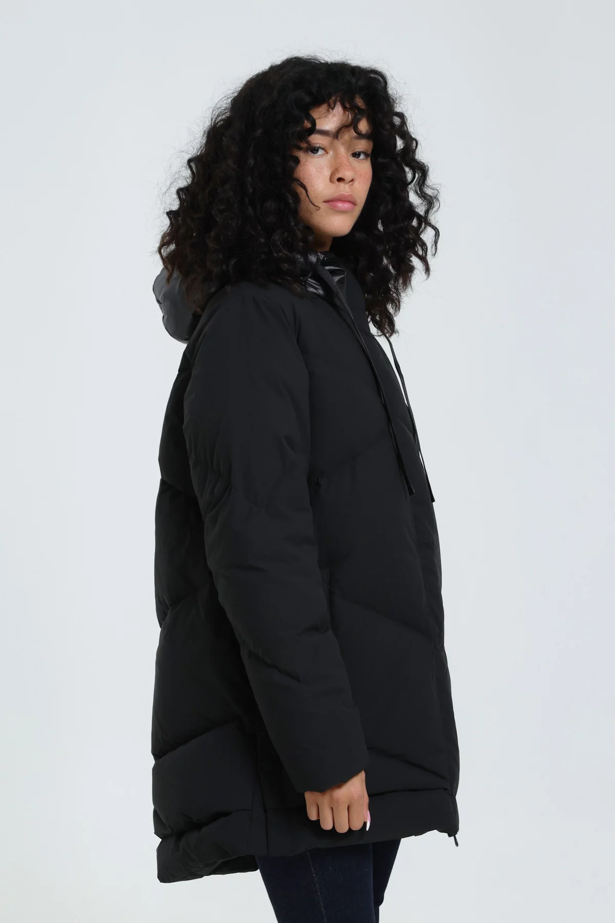 Doudoune mi-longue Marinette Black