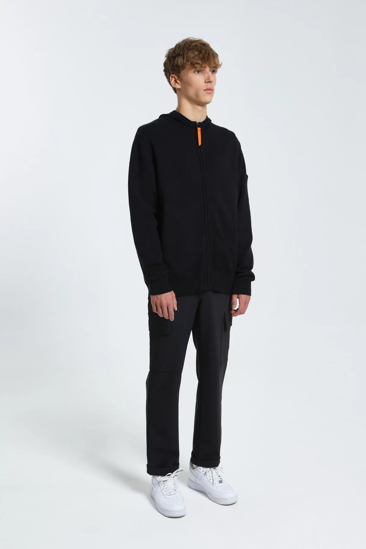 Hoodie zippé Philou Black