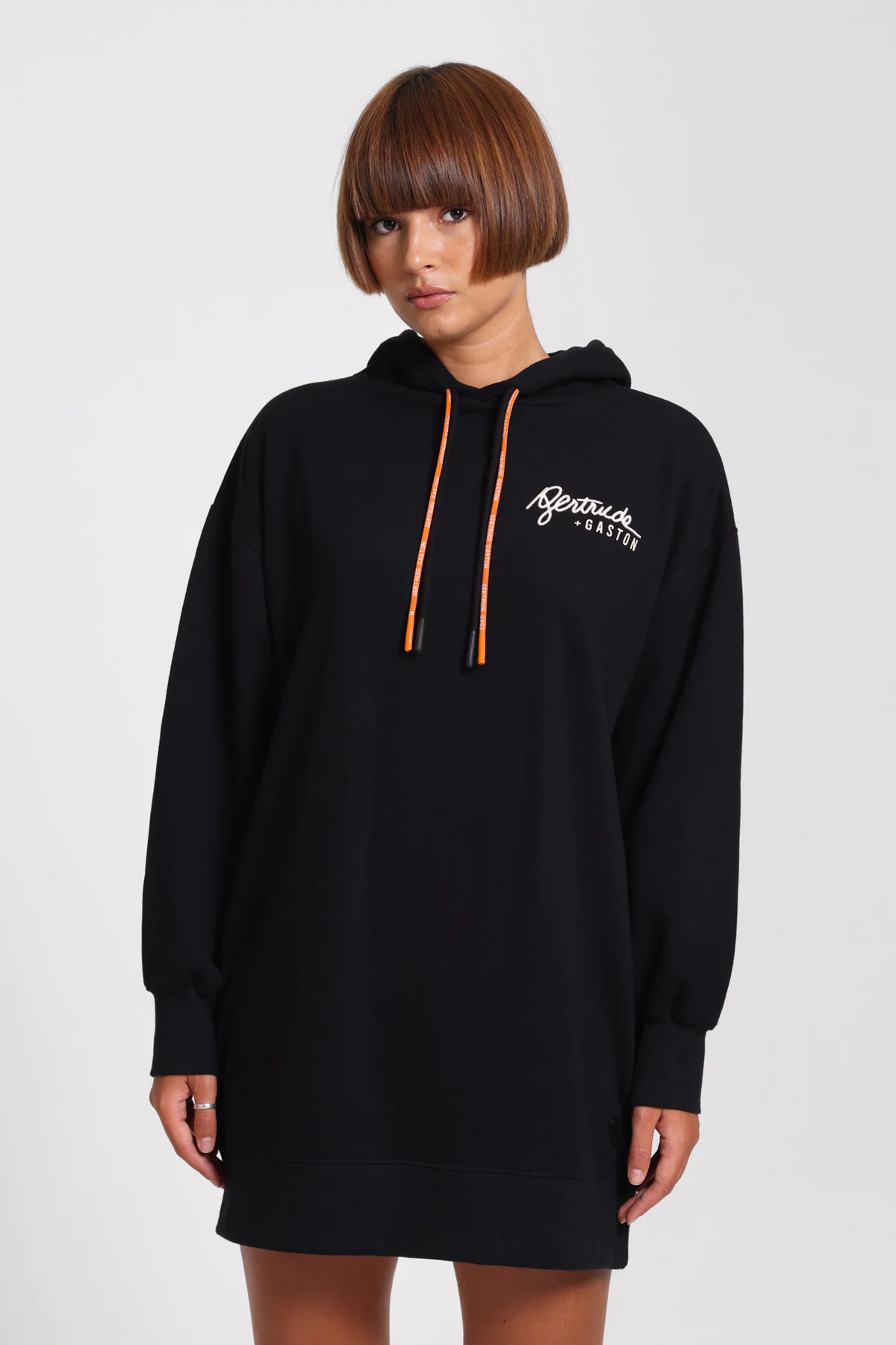 Robe hoodie Safia Black