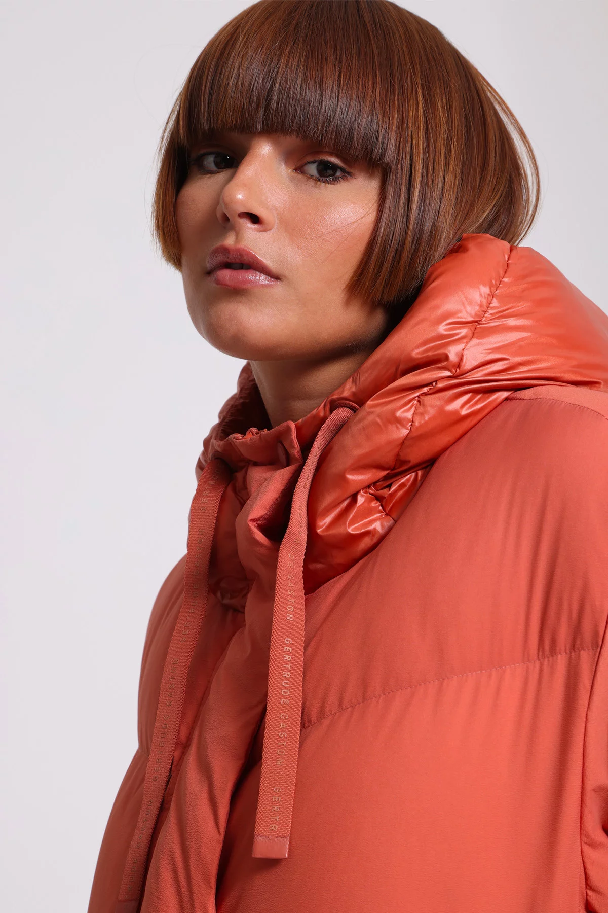 Doudoune oversize Lolita Rust
