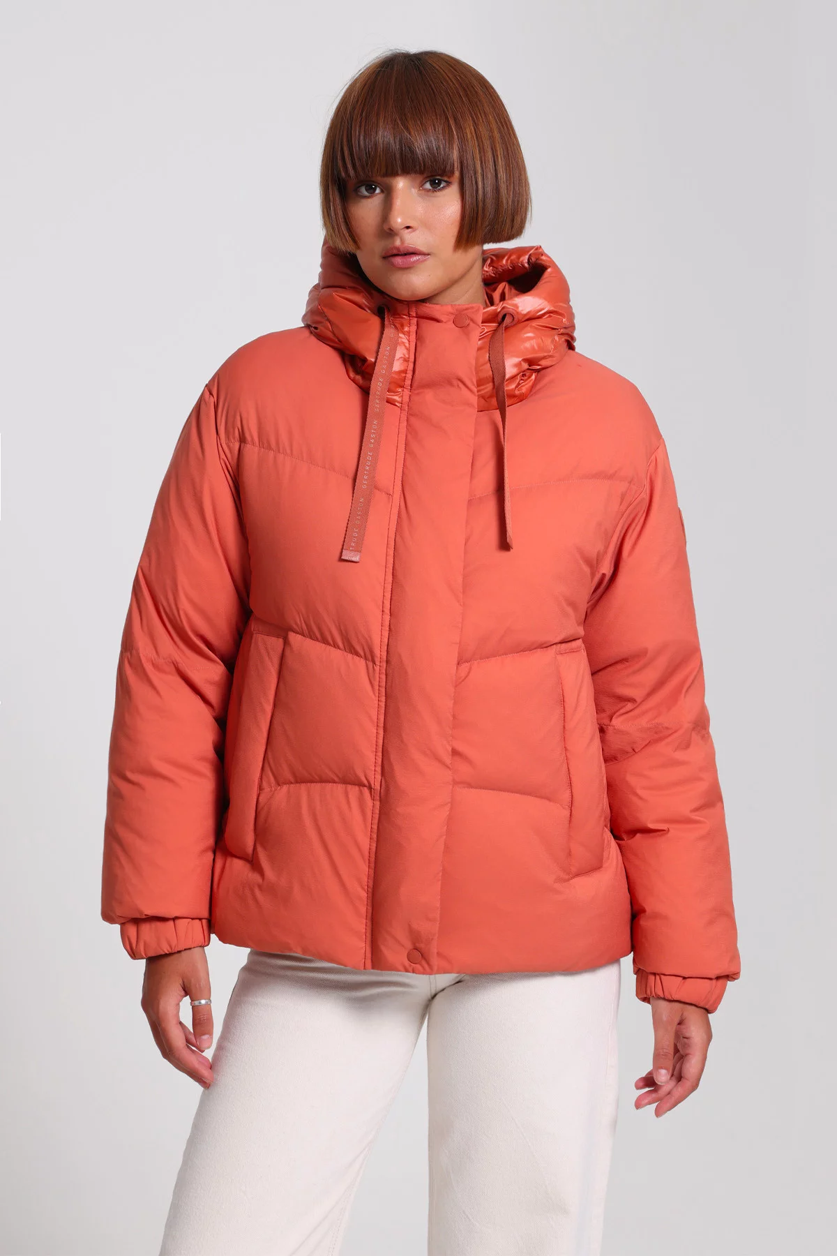 Doudoune oversize Lolita Rust
