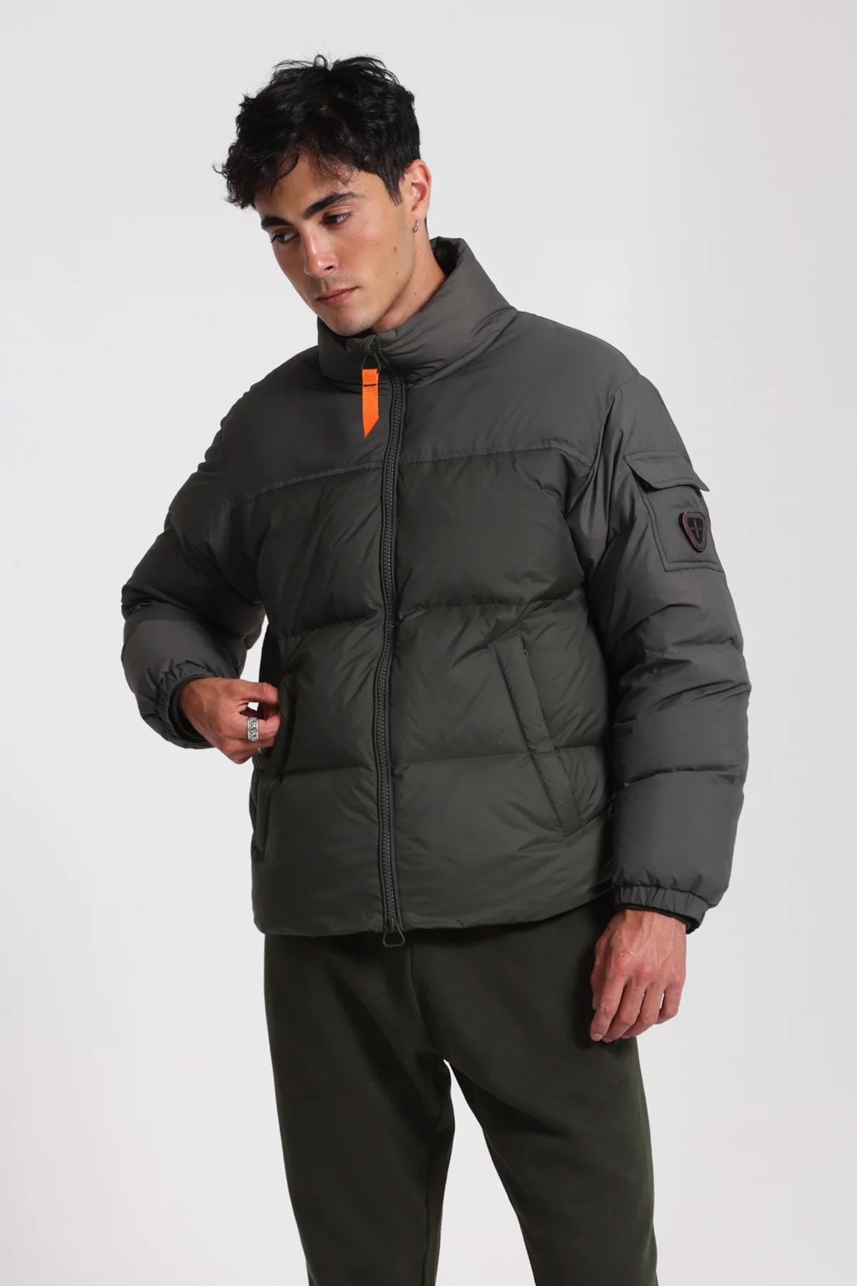 Marcello down jacket Kaki