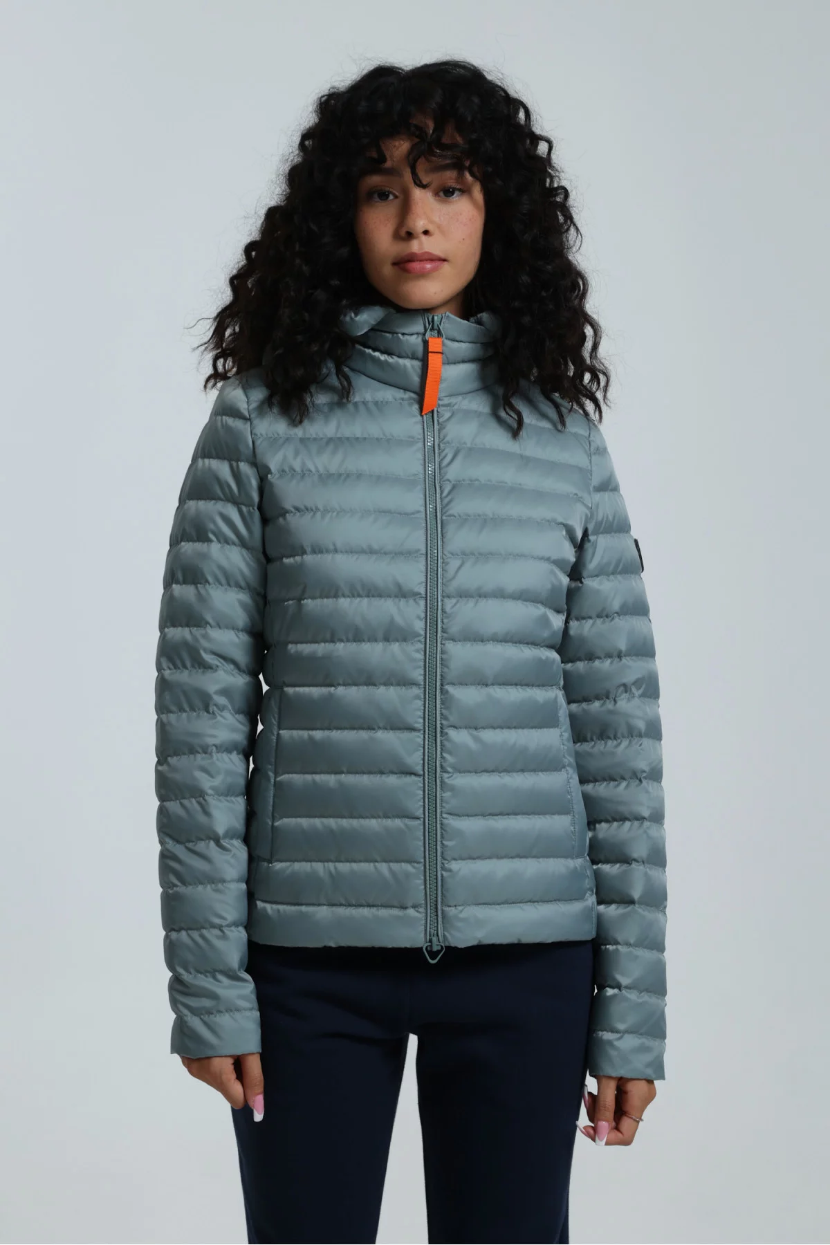 Doudoune ultralight Francine Shiny Ardoise