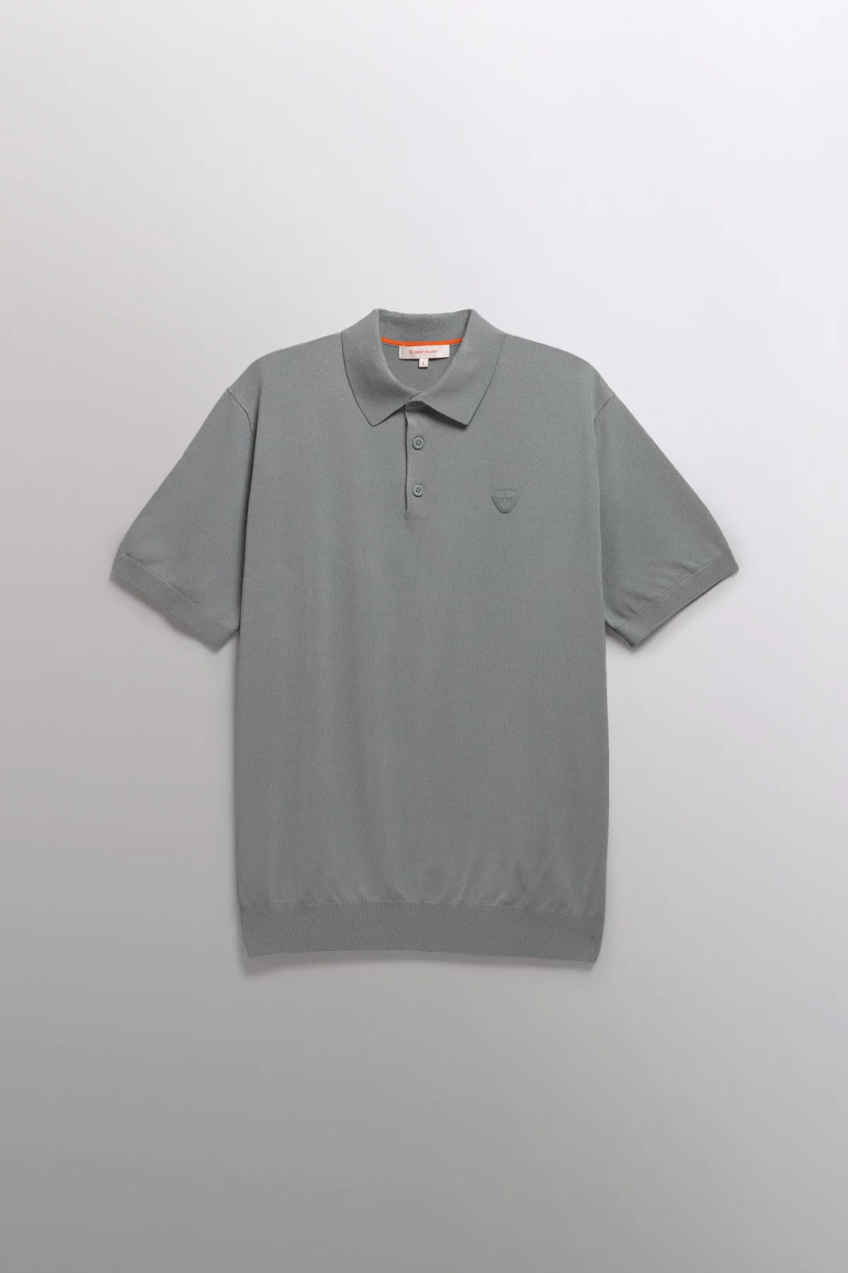 Jude short-sleeved lightweight knit polo shirt