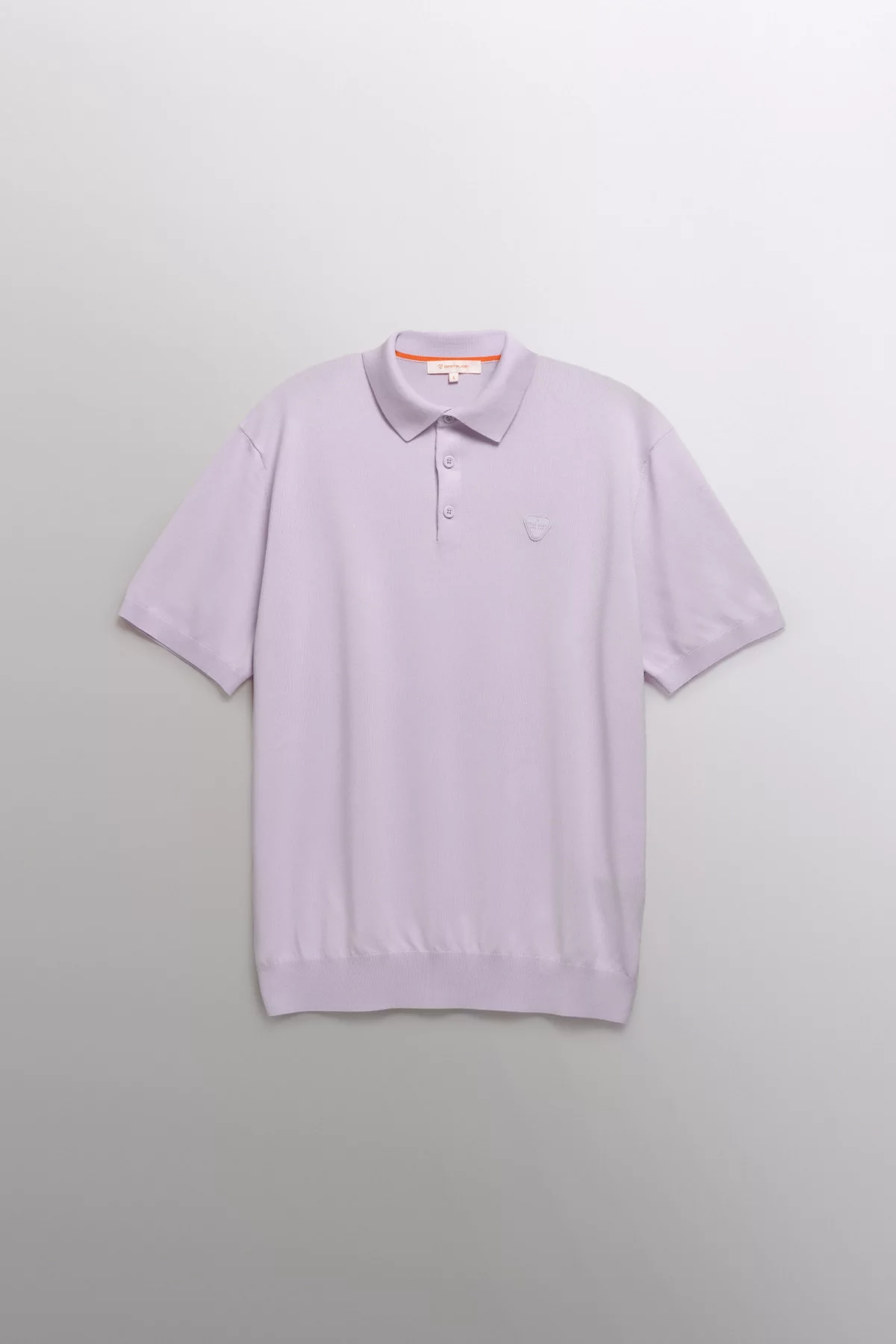 Jude short-sleeved lightweight knit polo shirt