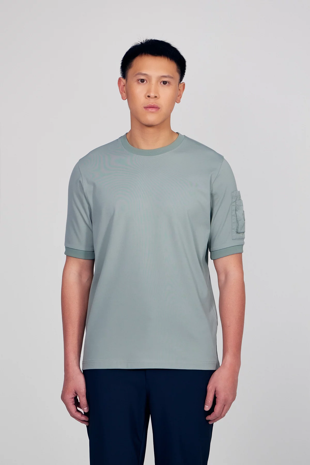 T-shirt Timeo avec poche en nylon