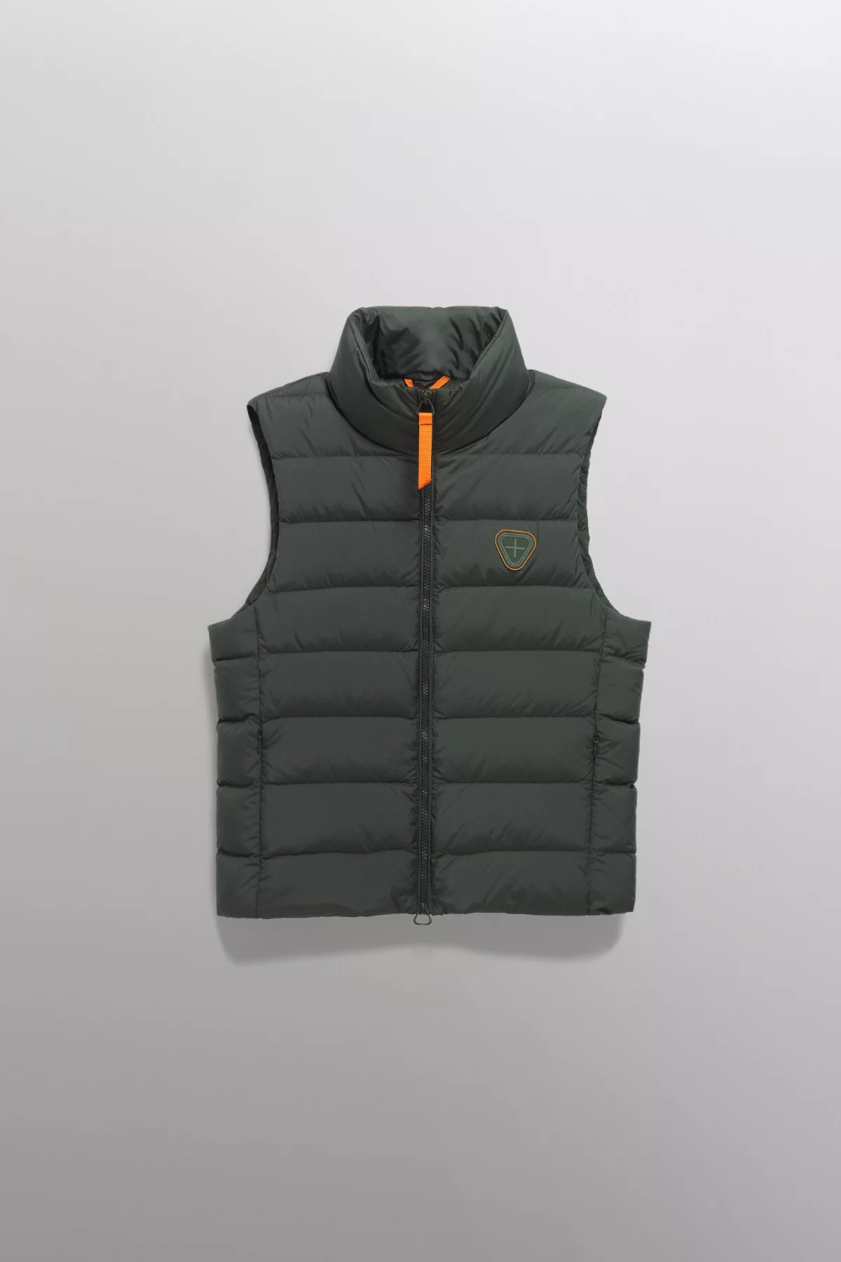Lightweight sleeveless padded jacket with stand-up collar Rosemarie