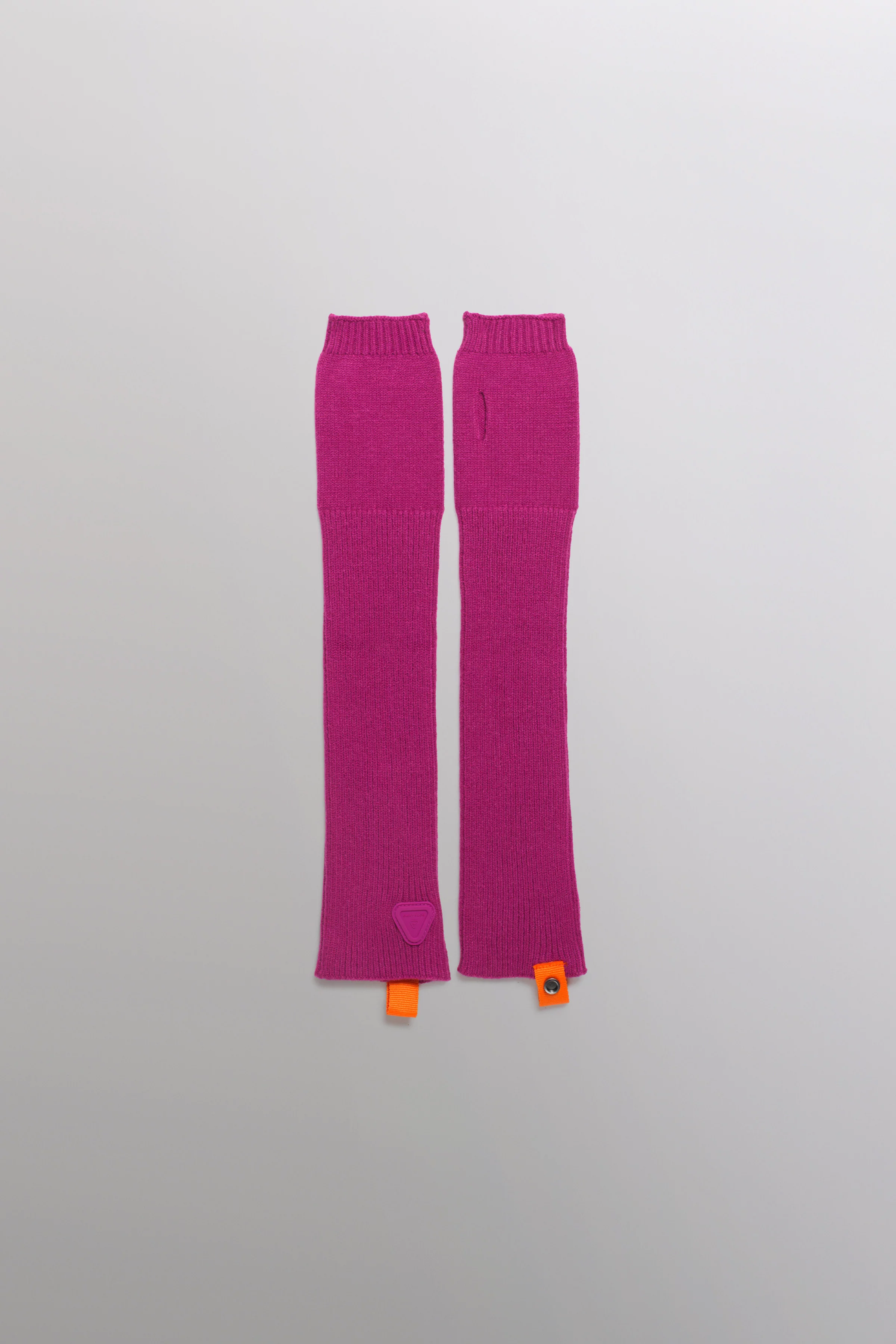 Unisex long knit mittens Kitty