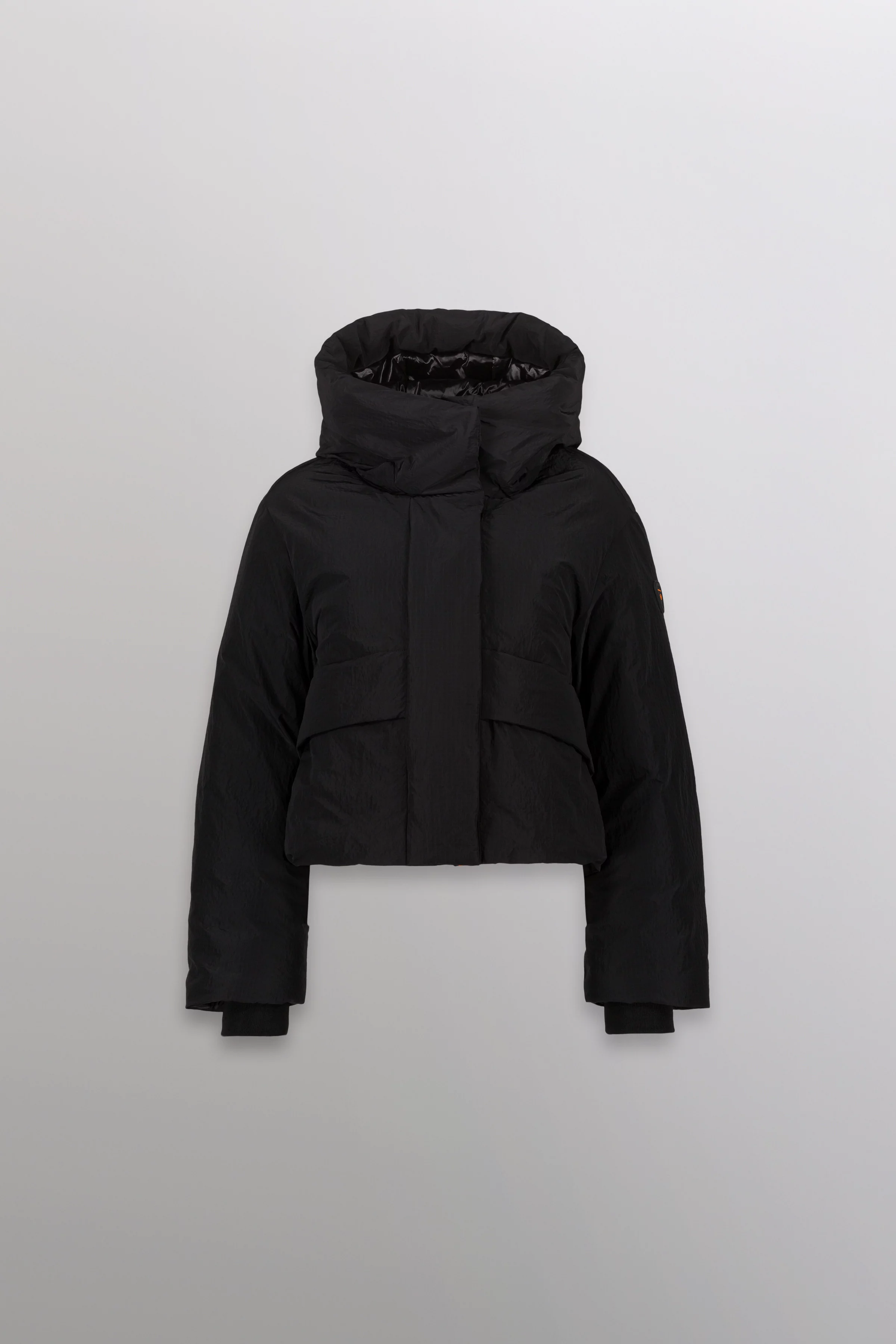 Flori short hooded down jacket